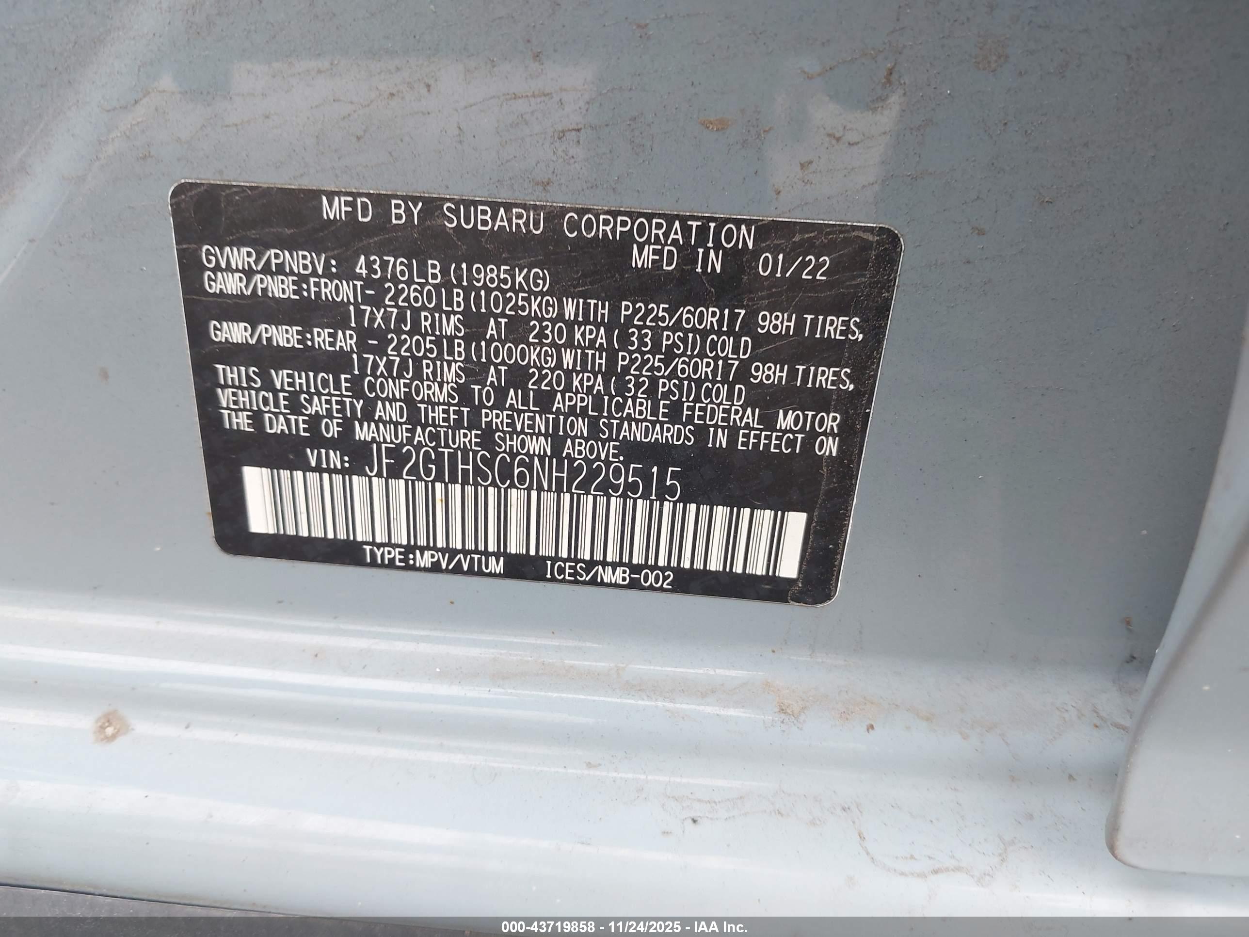 SUBARU CROSSTREK image 9