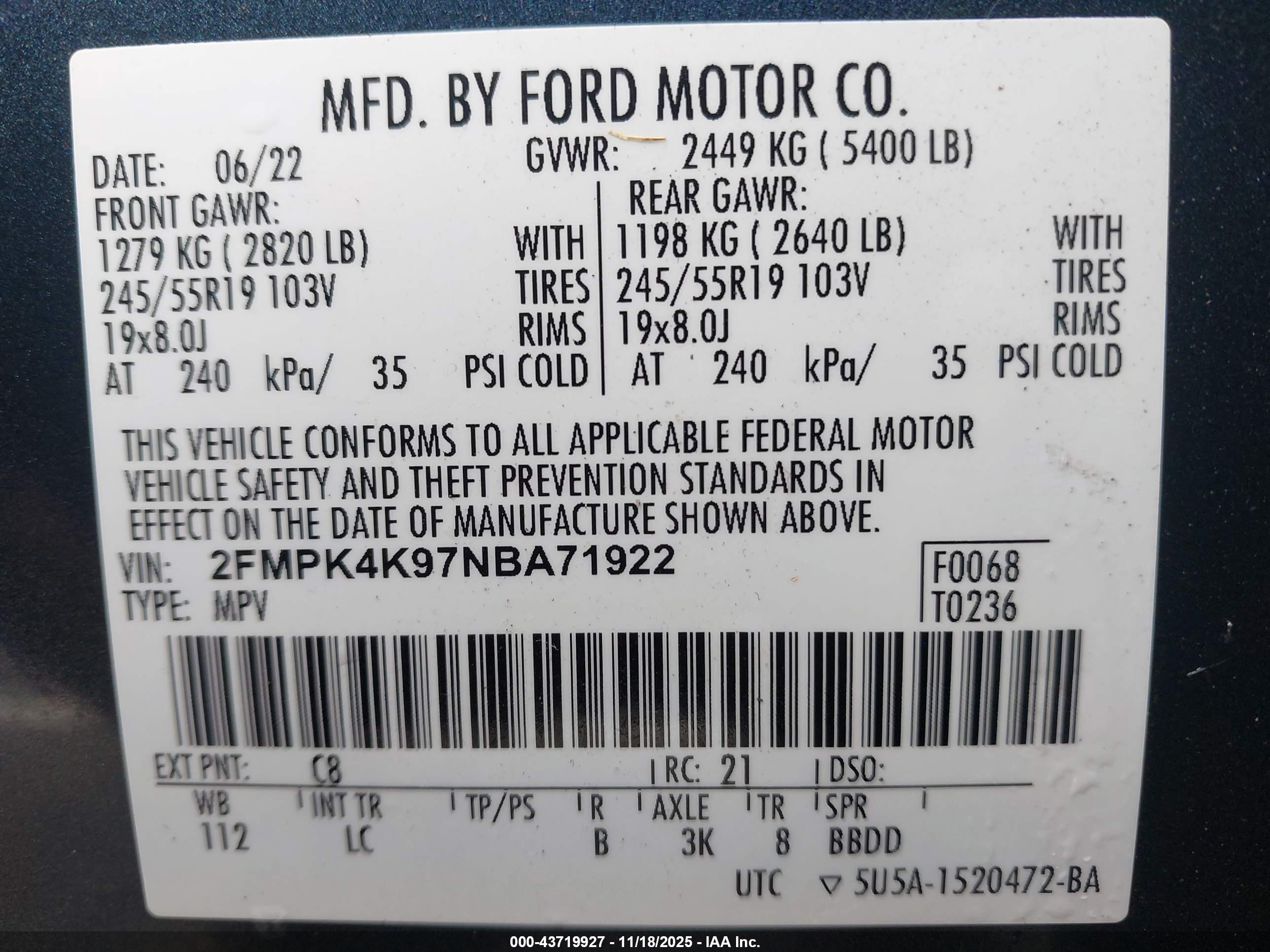 FORD EDGE image 9