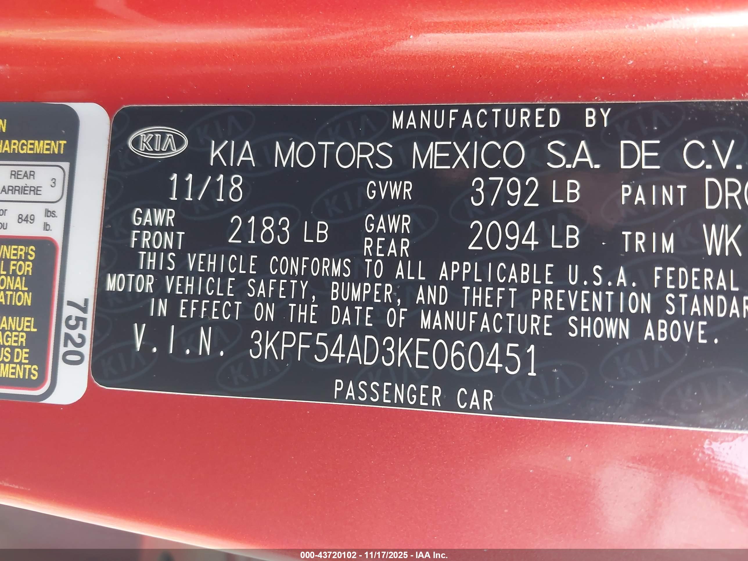 KIA FORTE image 9