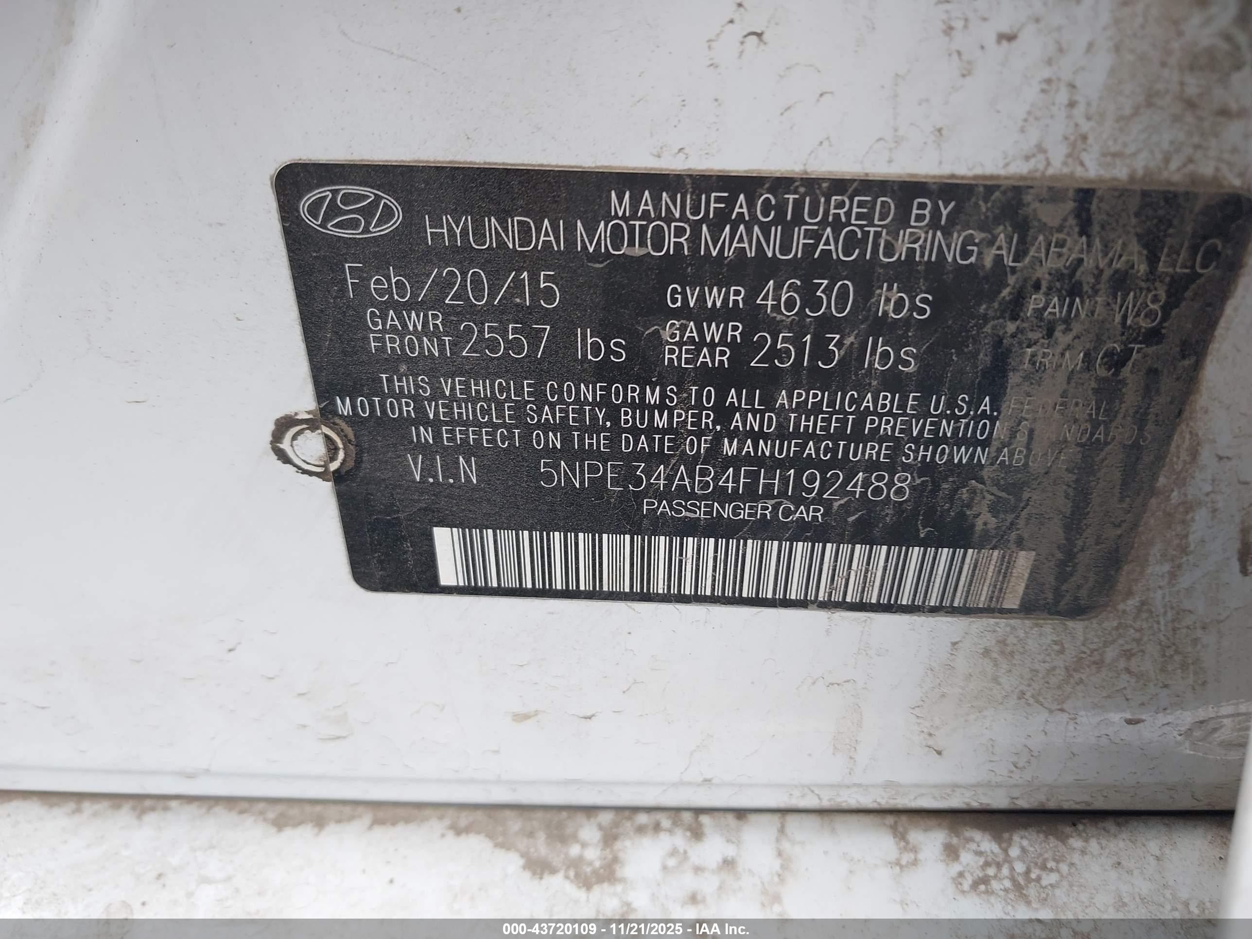 HYUNDAI SONATA image 9