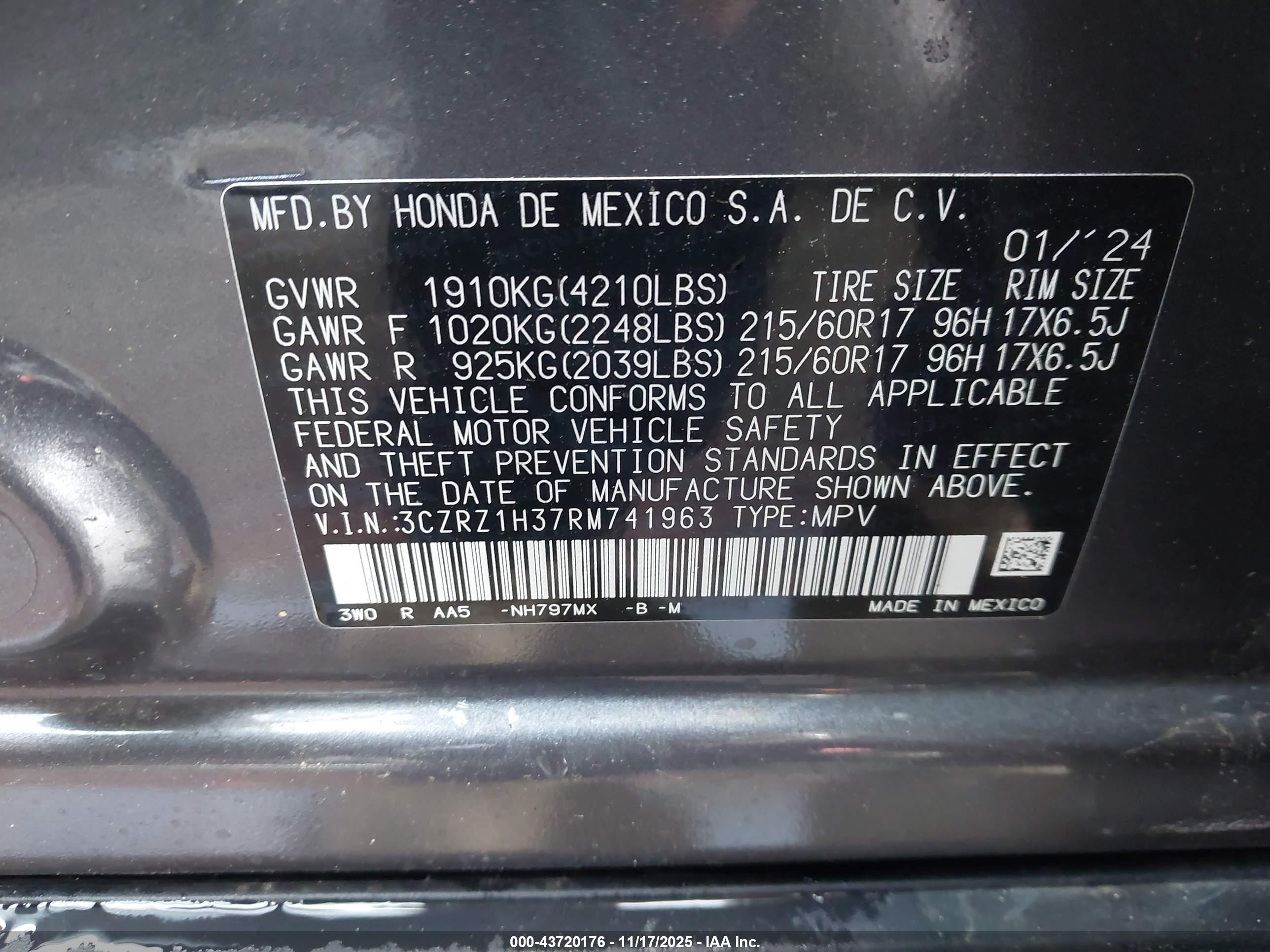 HONDA HR-V image 9