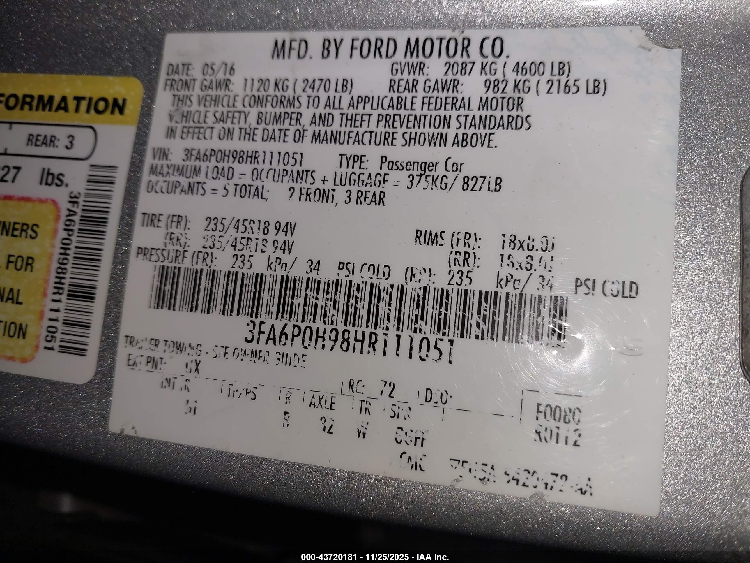 FORD FUSION image 9