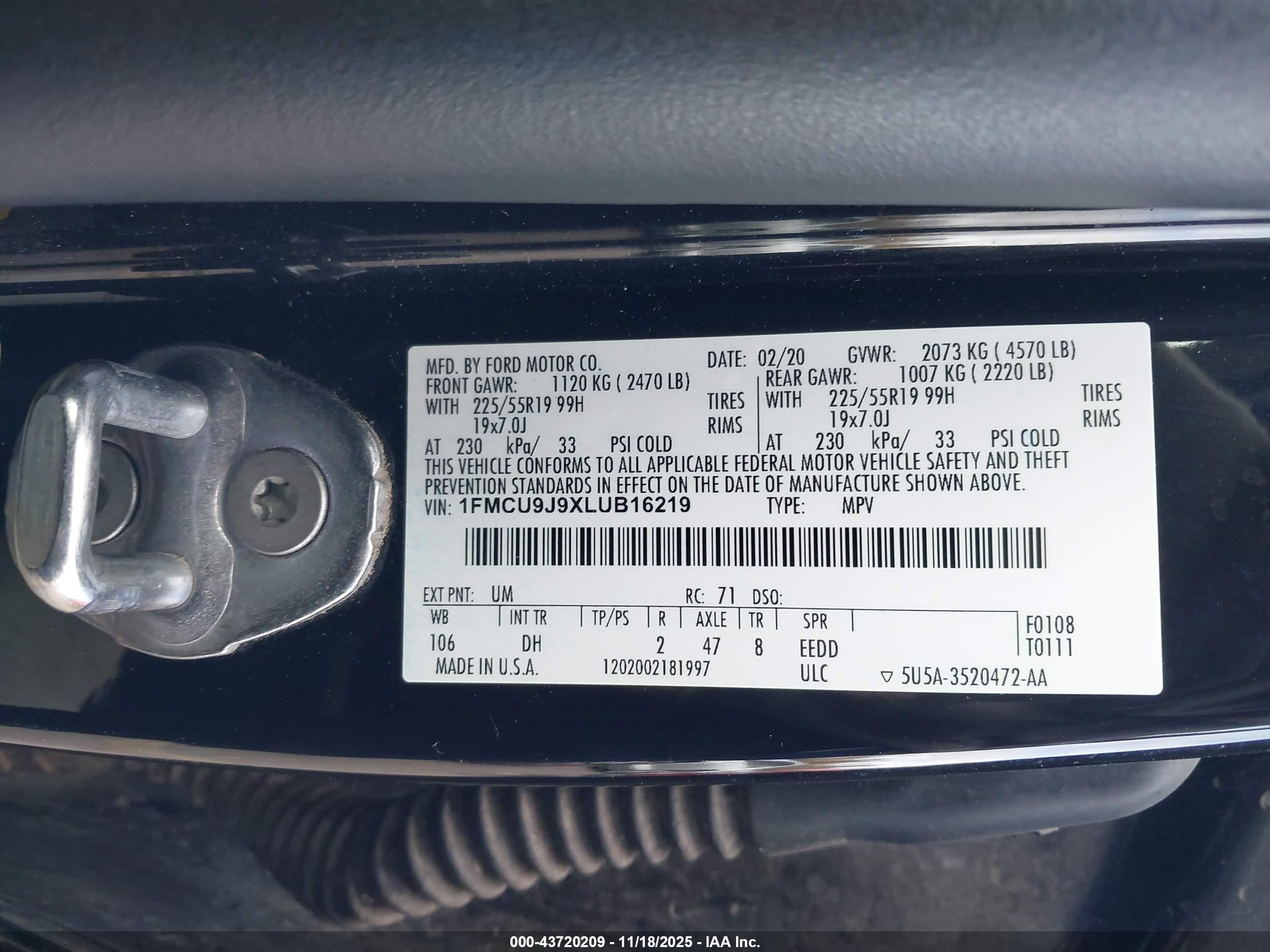 FORD ESCAPE image 9