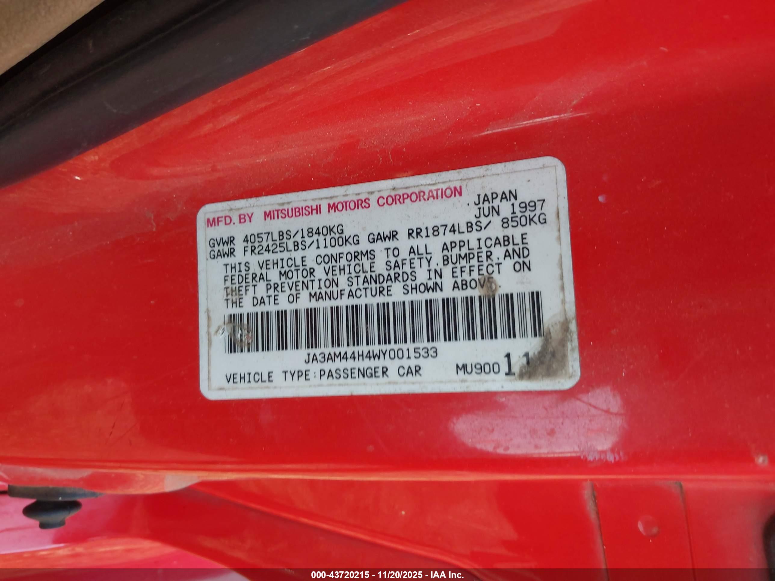 MITSUBISHI 3000 image 9