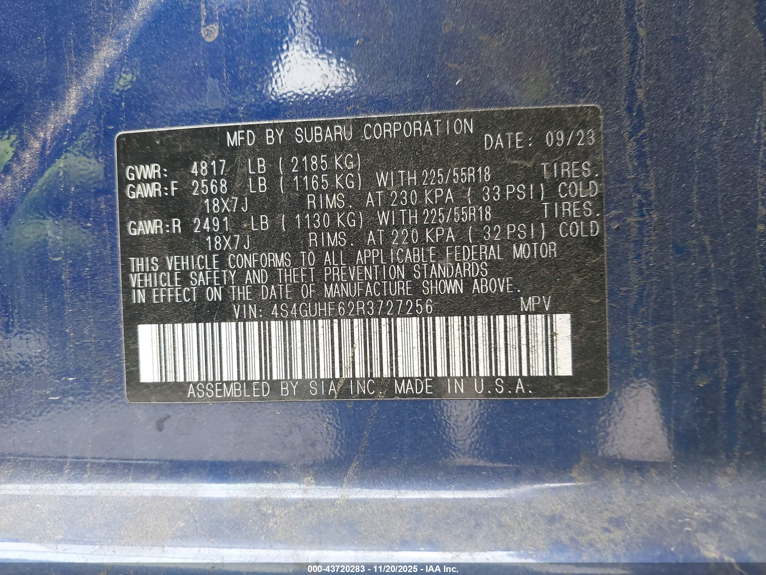 SUBARU CROSSTREK image 9
