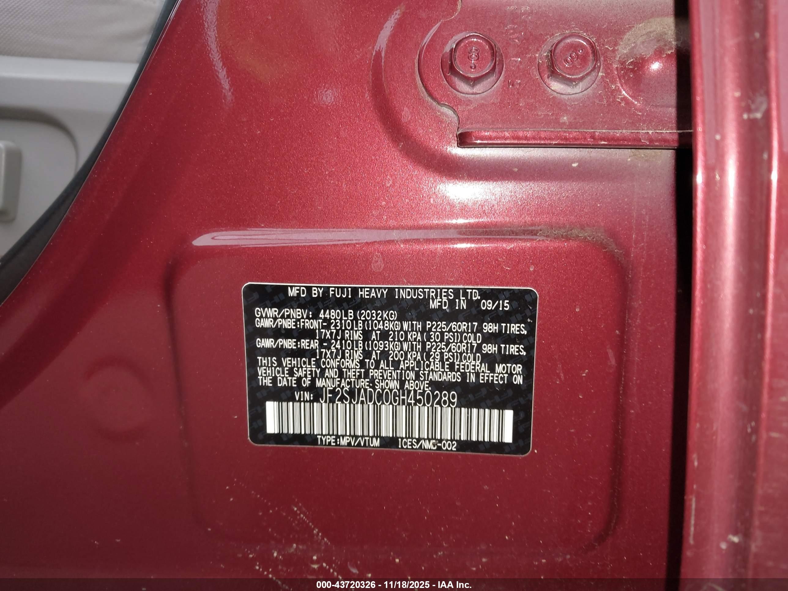 SUBARU FORESTER image 9