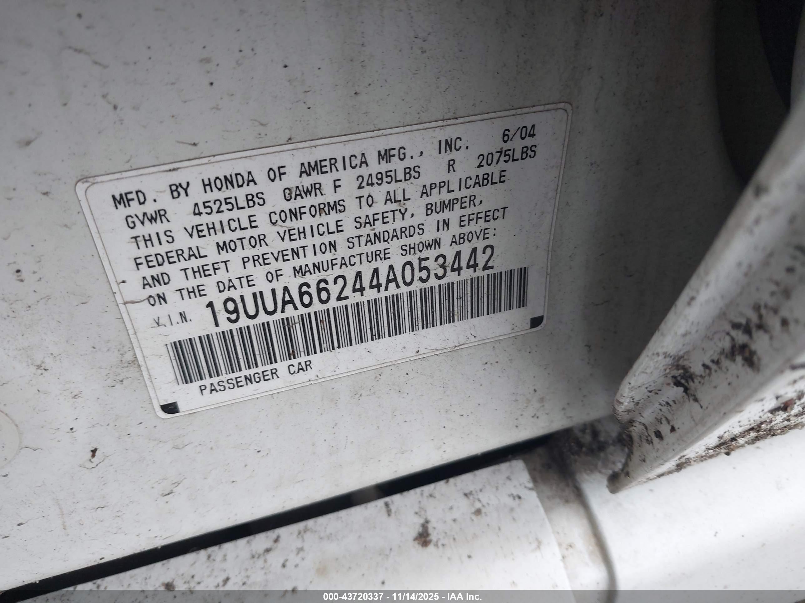 ACURA TL image 9