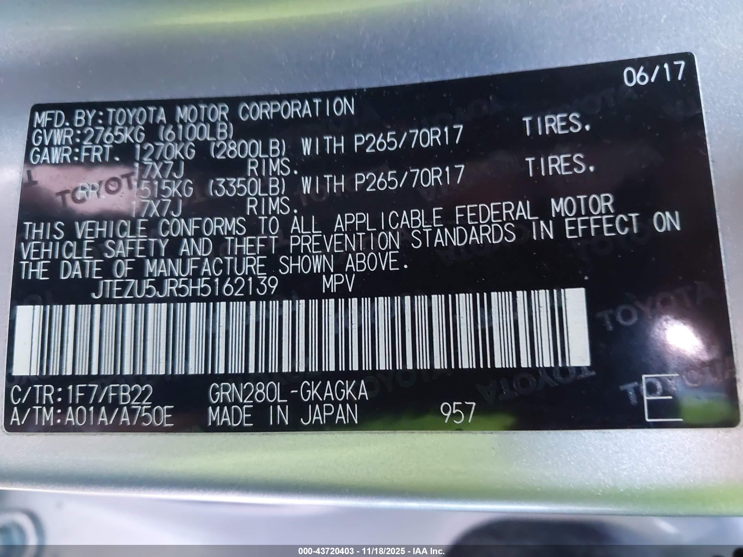 TOYOTA 4RUNNER image 9