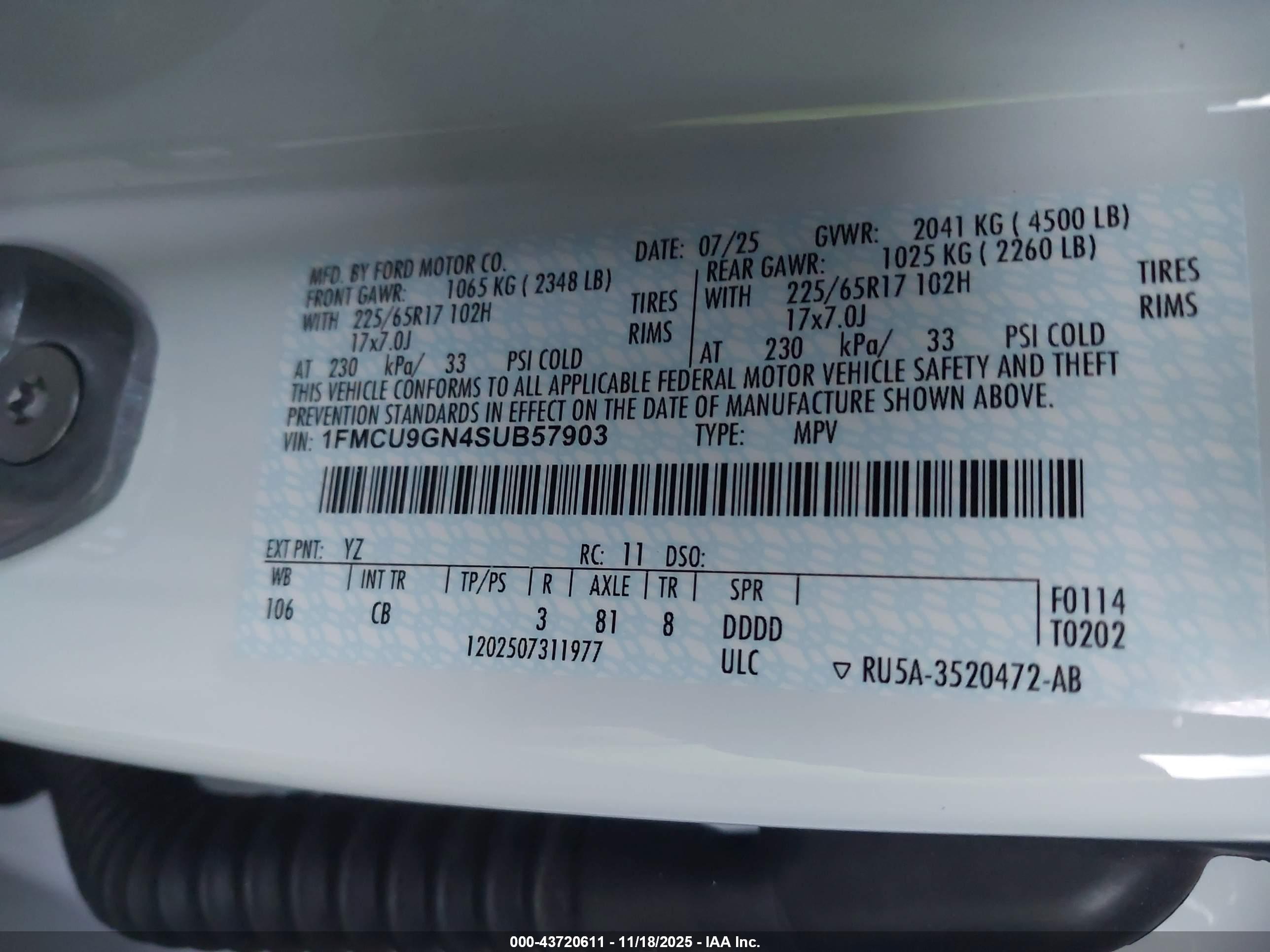 FORD ESCAPE image 9