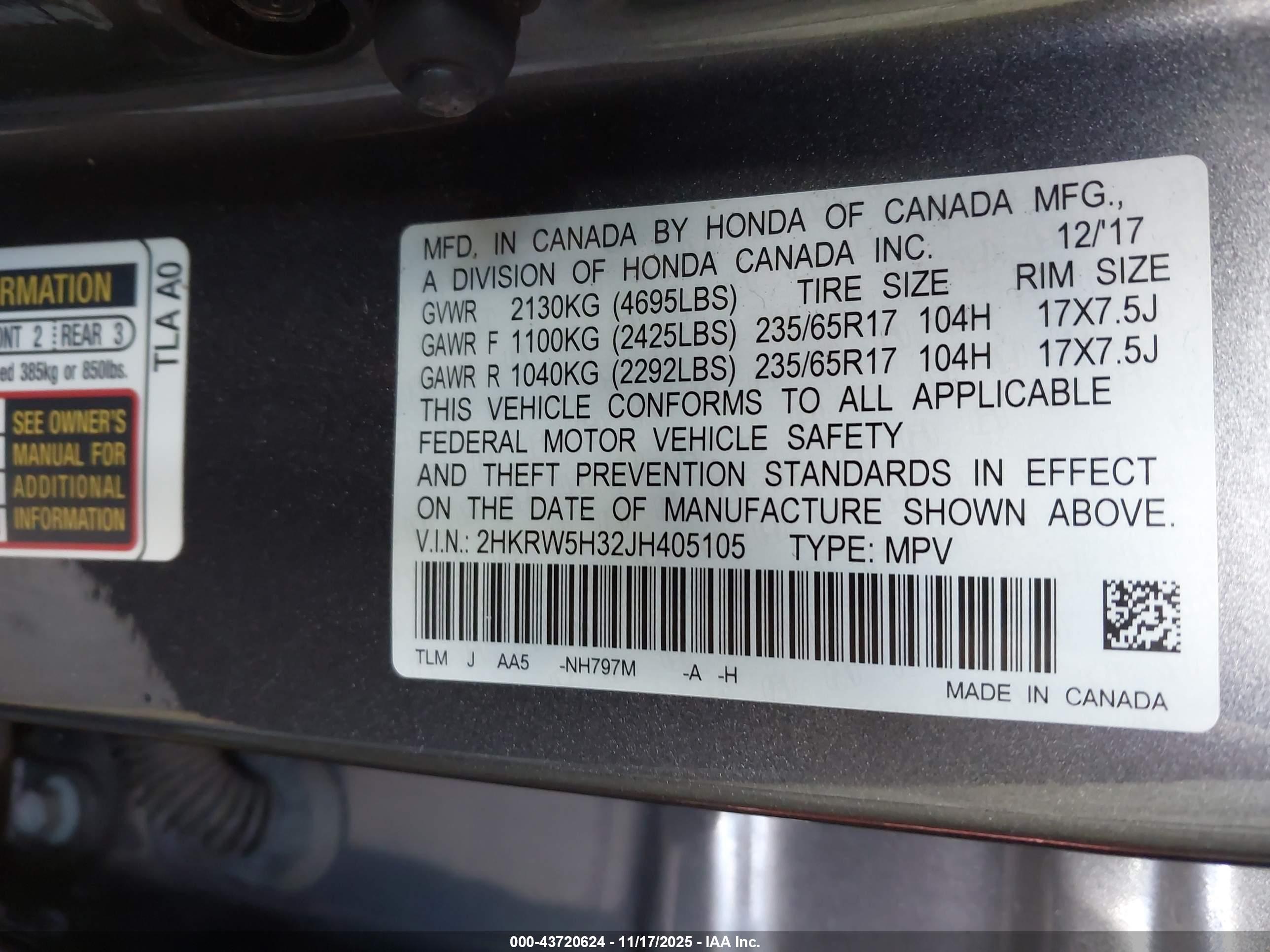 HONDA CR-V image 9