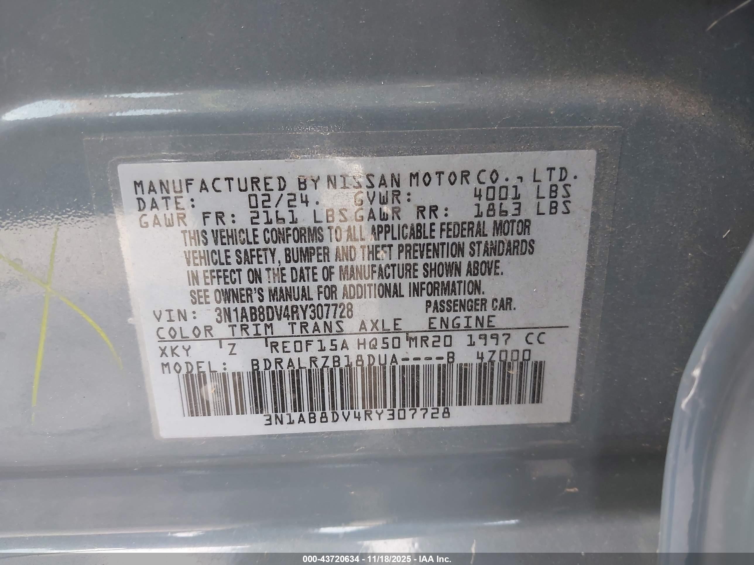 NISSAN SENTRA image 9