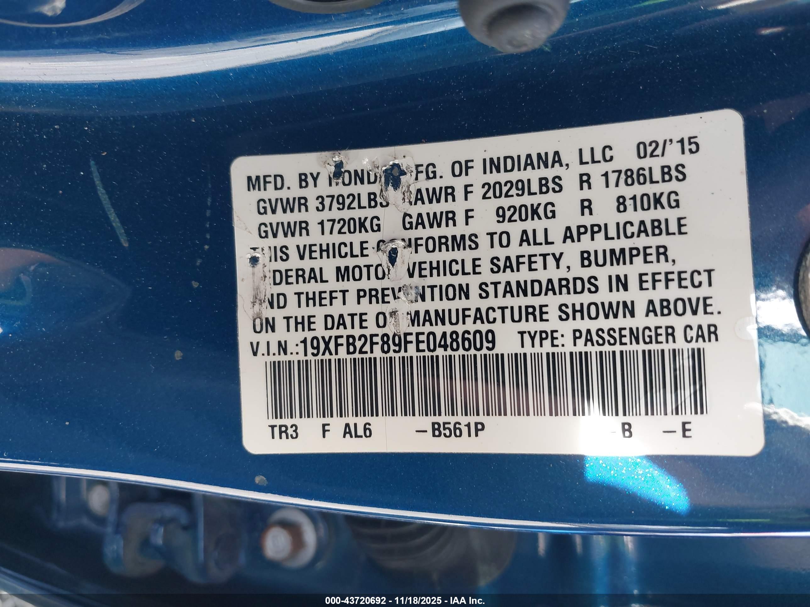 HONDA CIVIC image 9