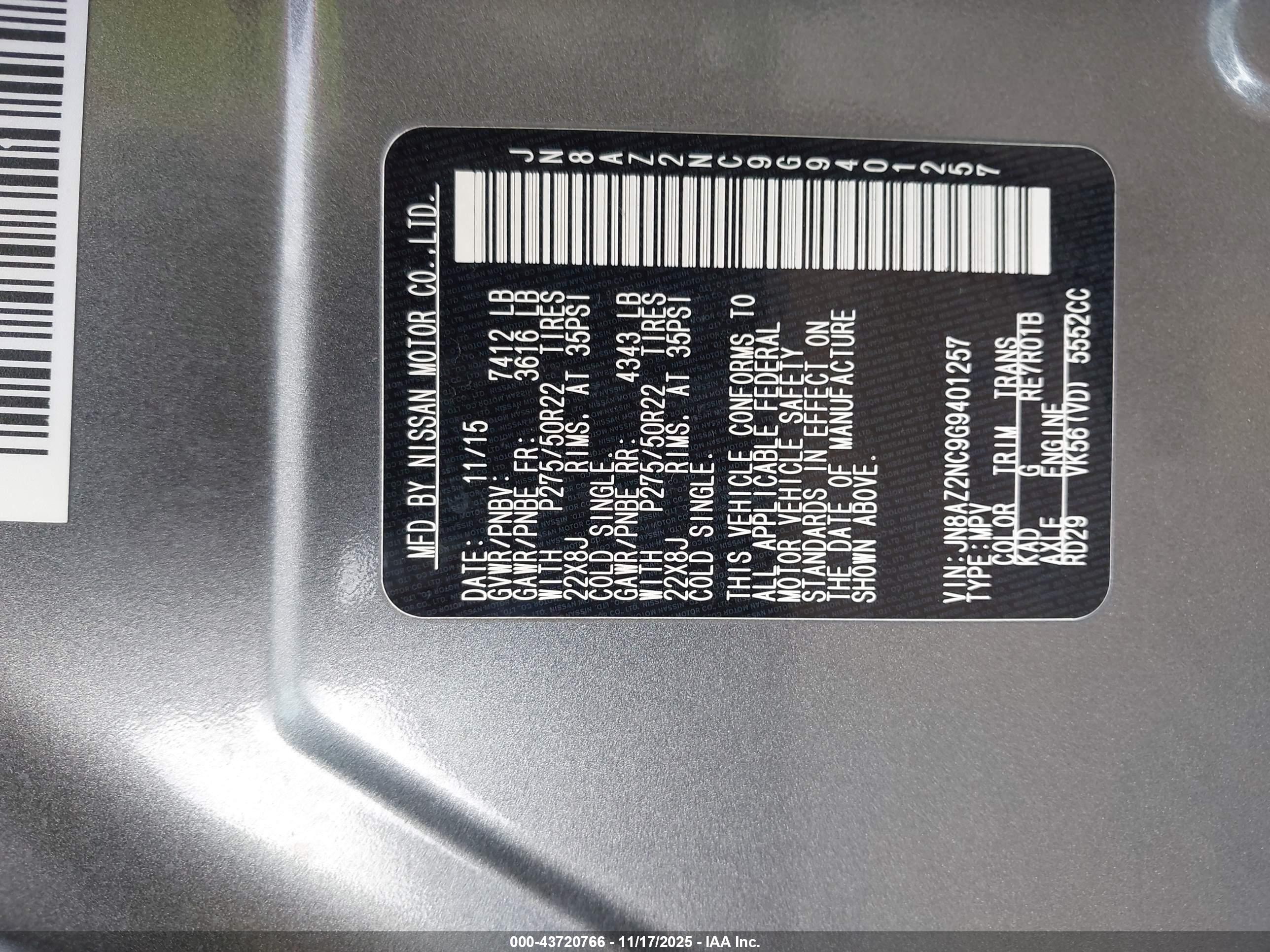 INFINITI QX80 image 9