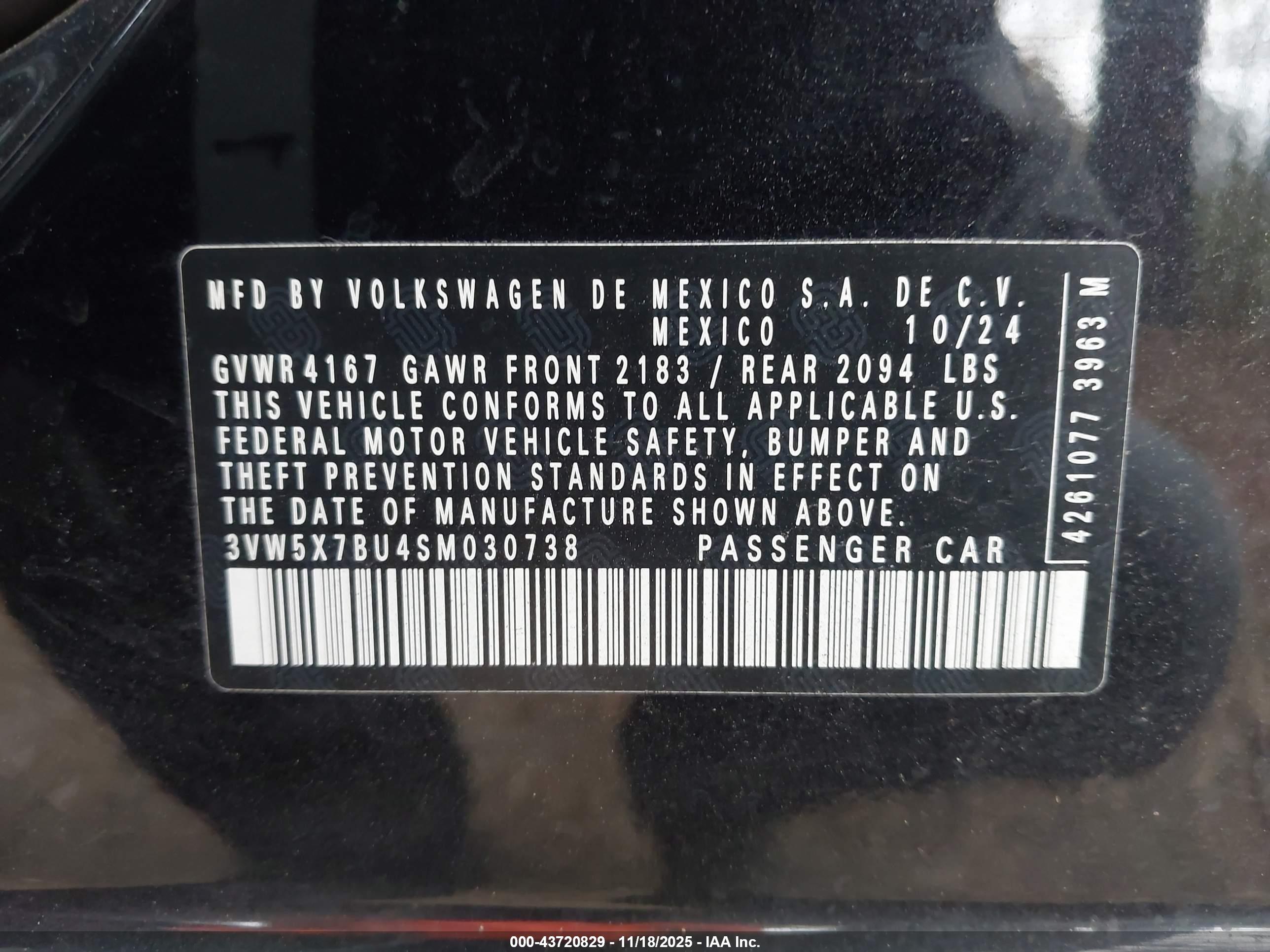 VOLKSWAGEN JETTA image 9