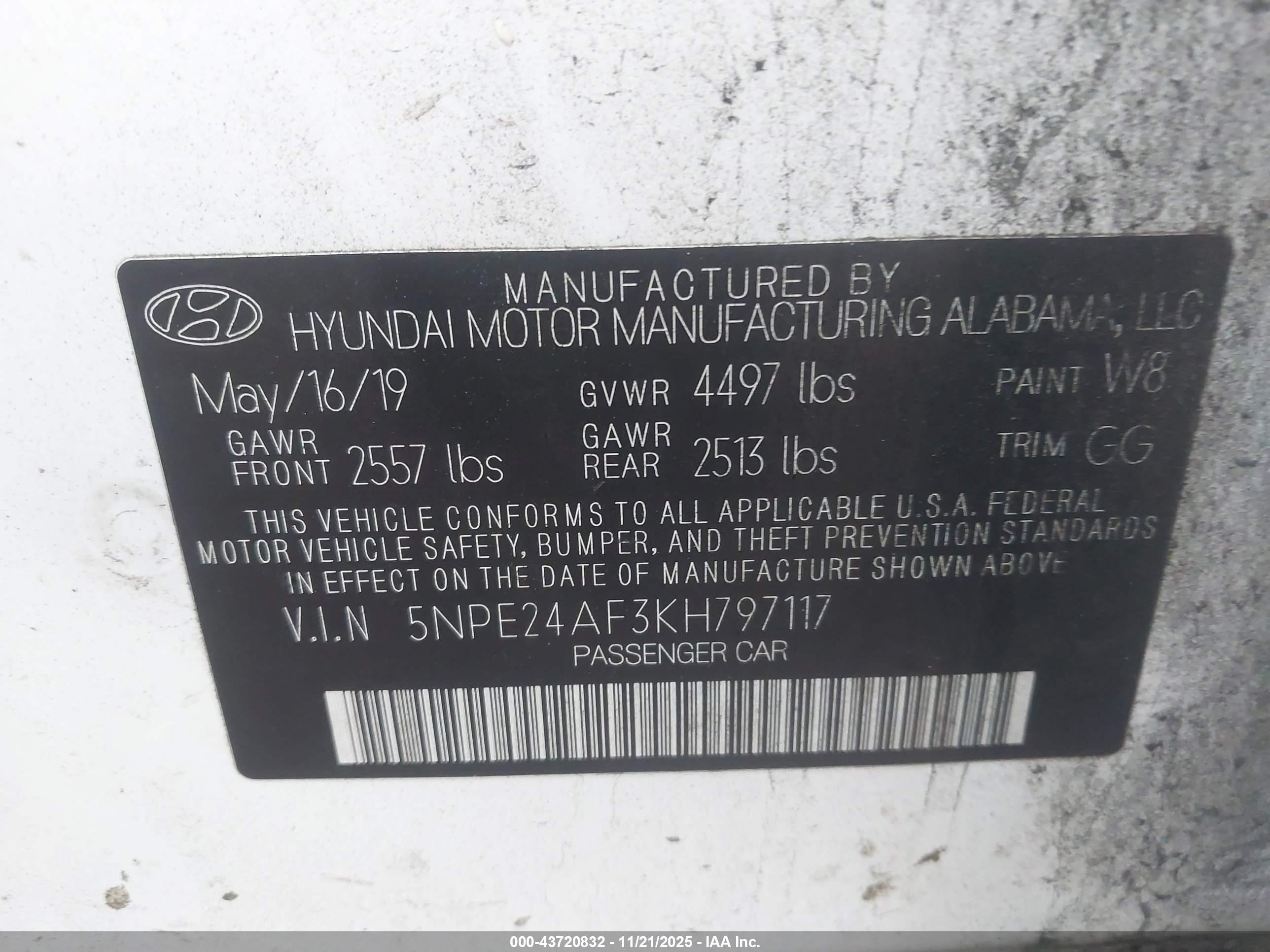 HYUNDAI SONATA image 9