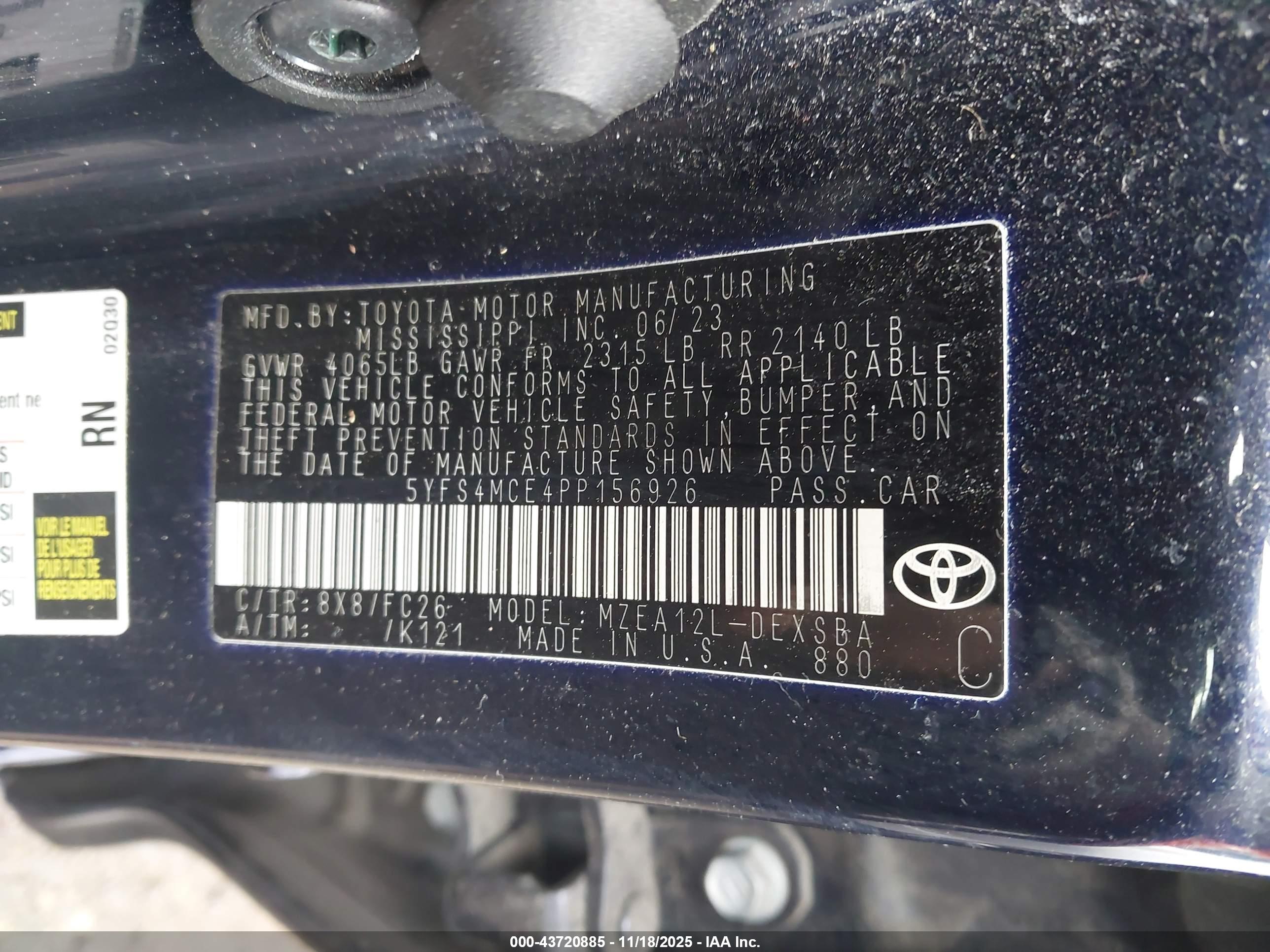 TOYOTA COROLLA image 9