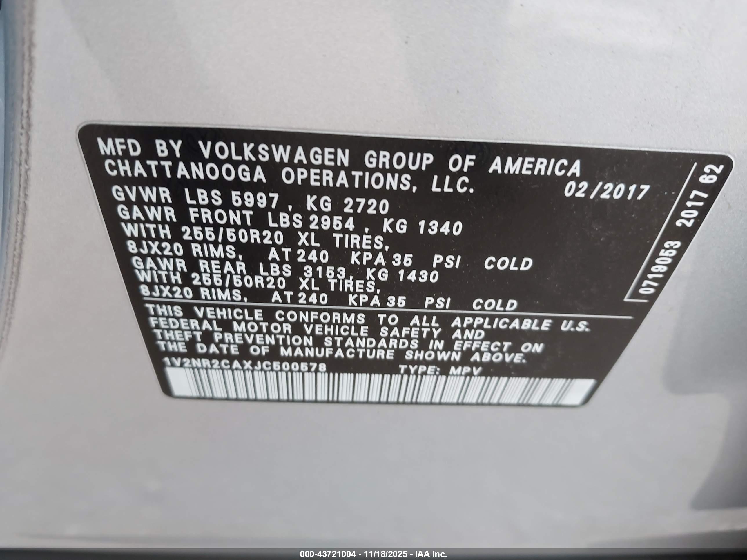 VOLKSWAGEN ATLAS image 9