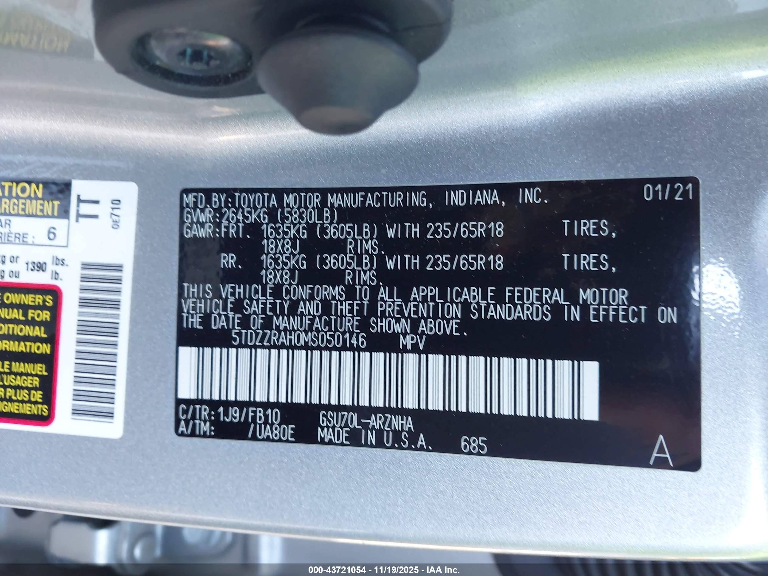 TOYOTA HIGHLANDER image 9