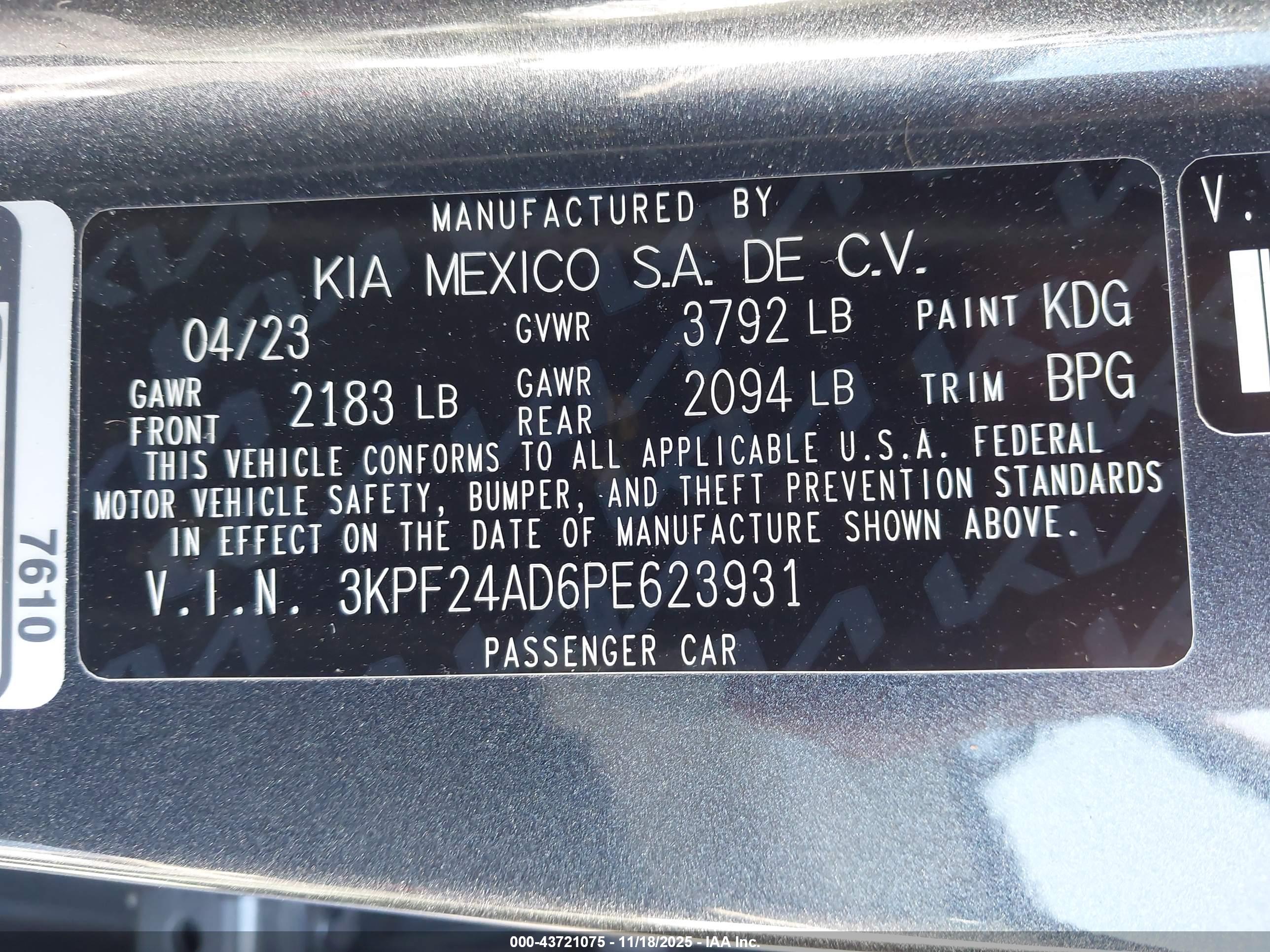 KIA FORTE image 9