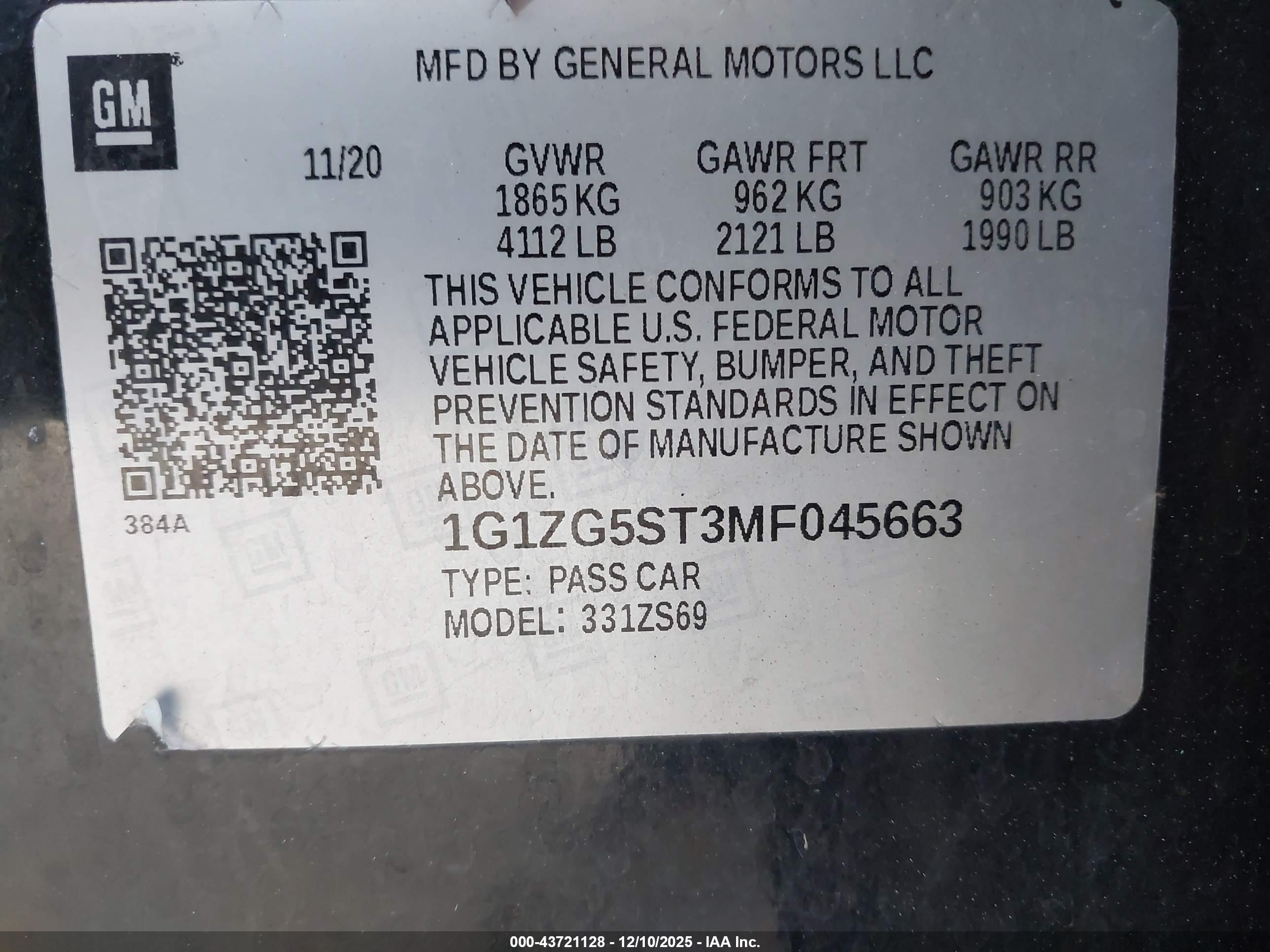CHEVROLET MALIBU image 9