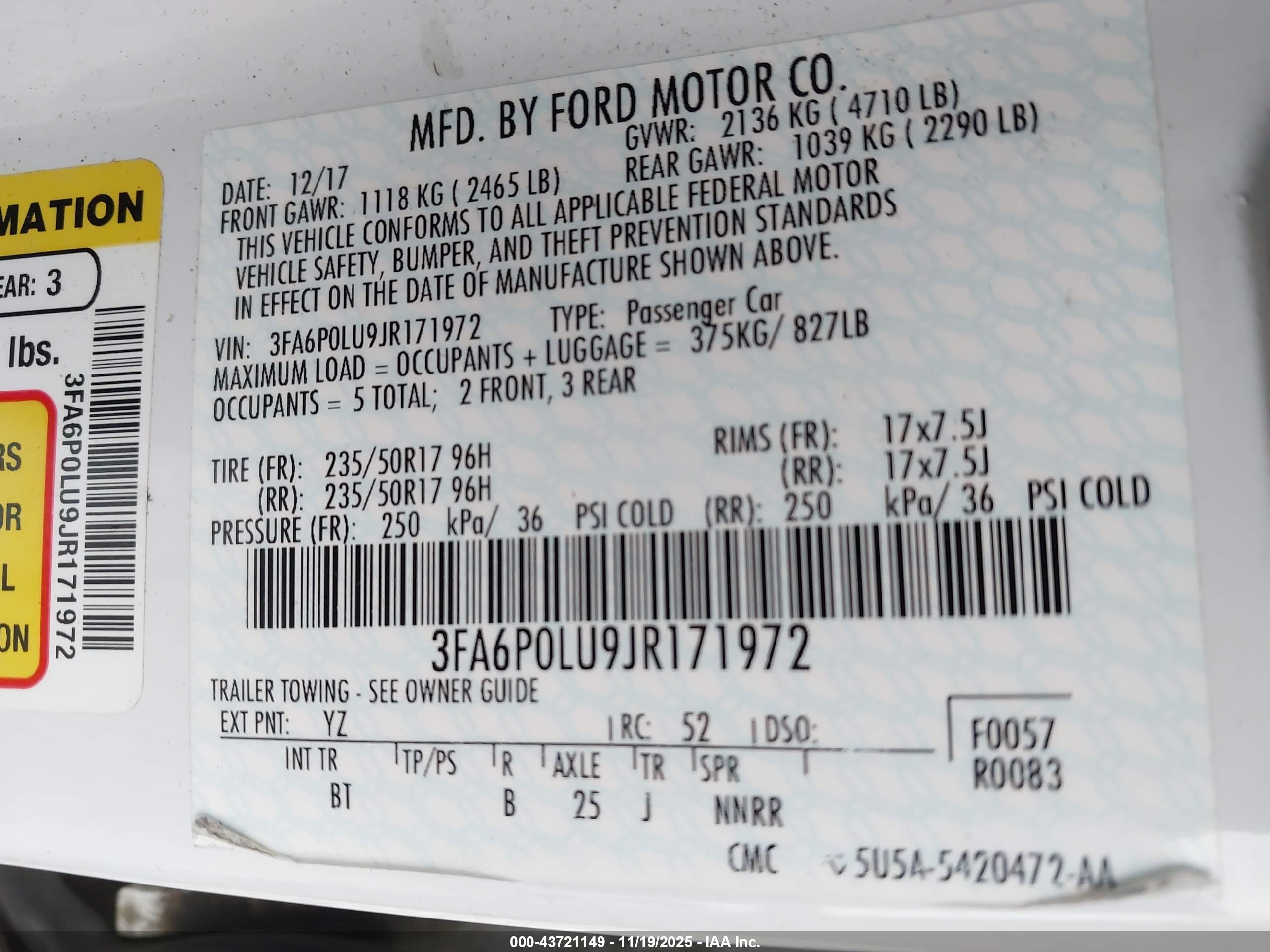 FORD FUSION image 9