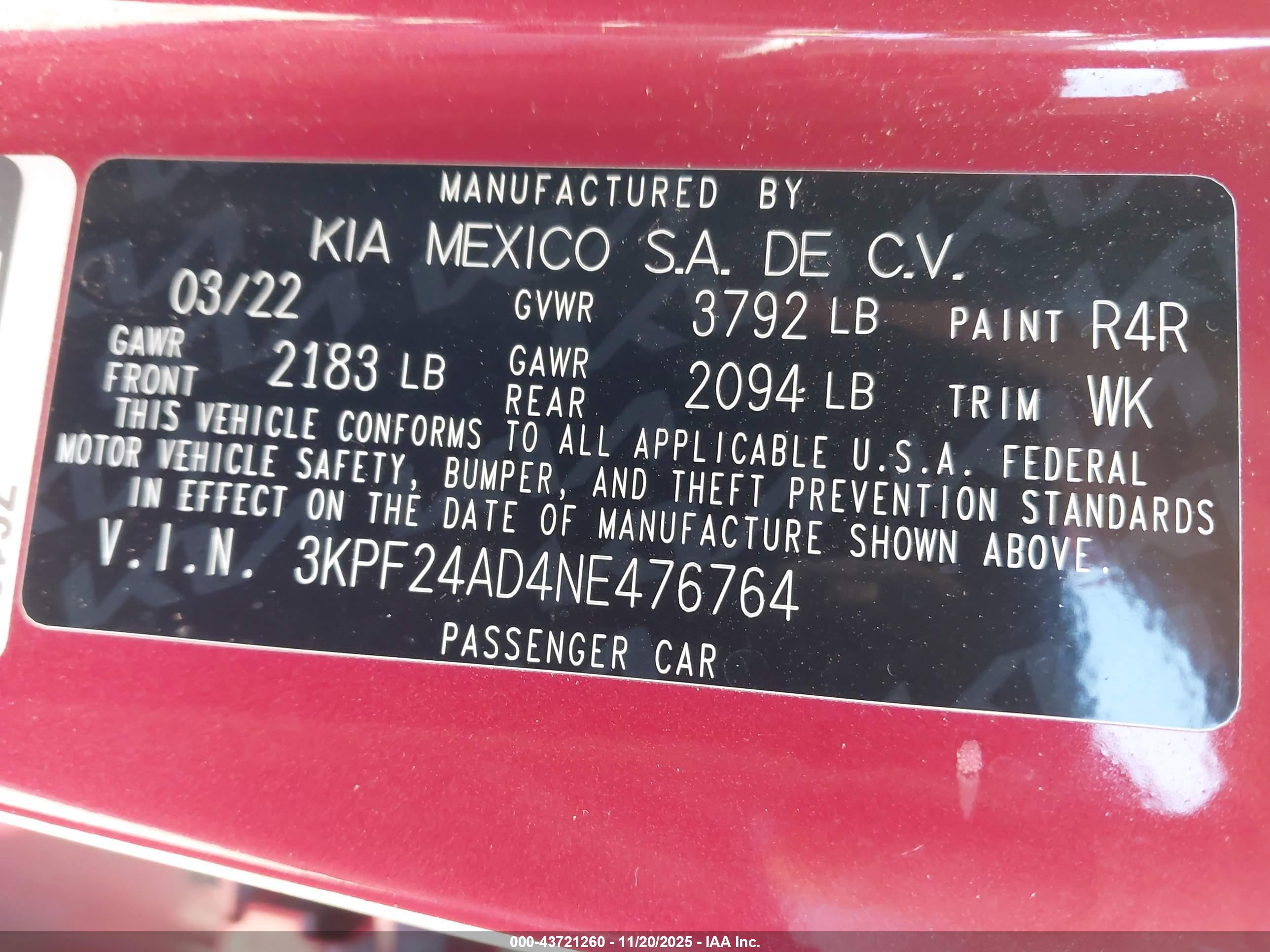 KIA FORTE image 9