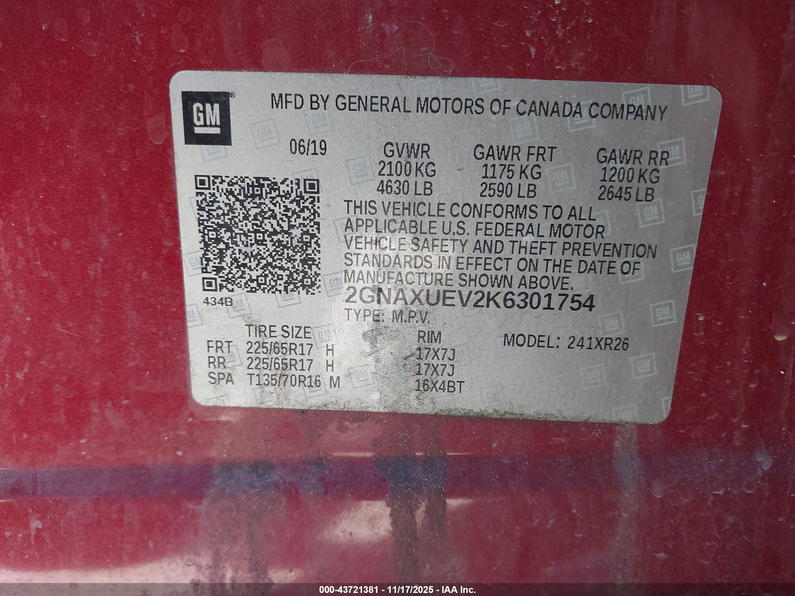 CHEVROLET EQUINOX image 9