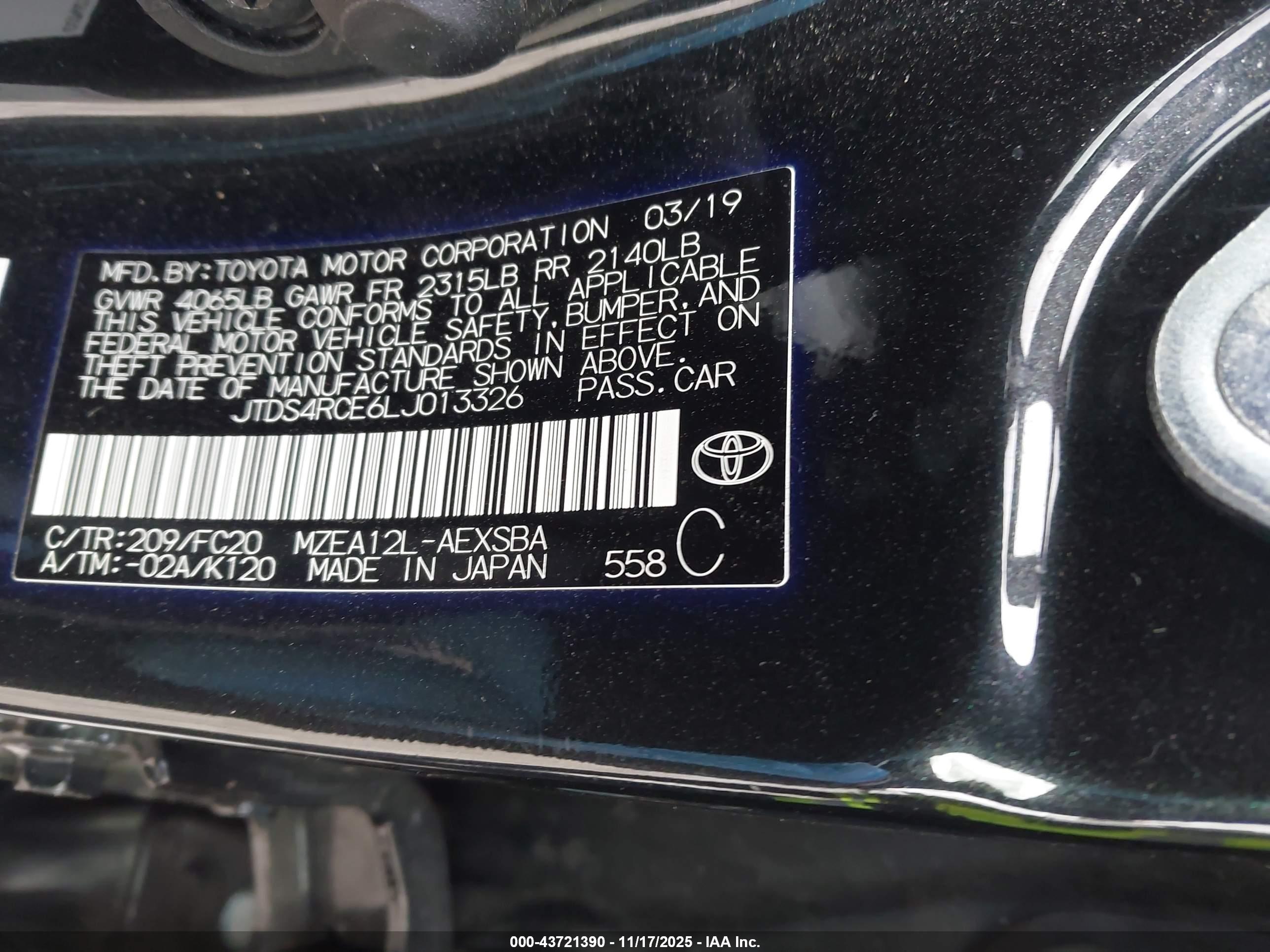 TOYOTA COROLLA image 9
