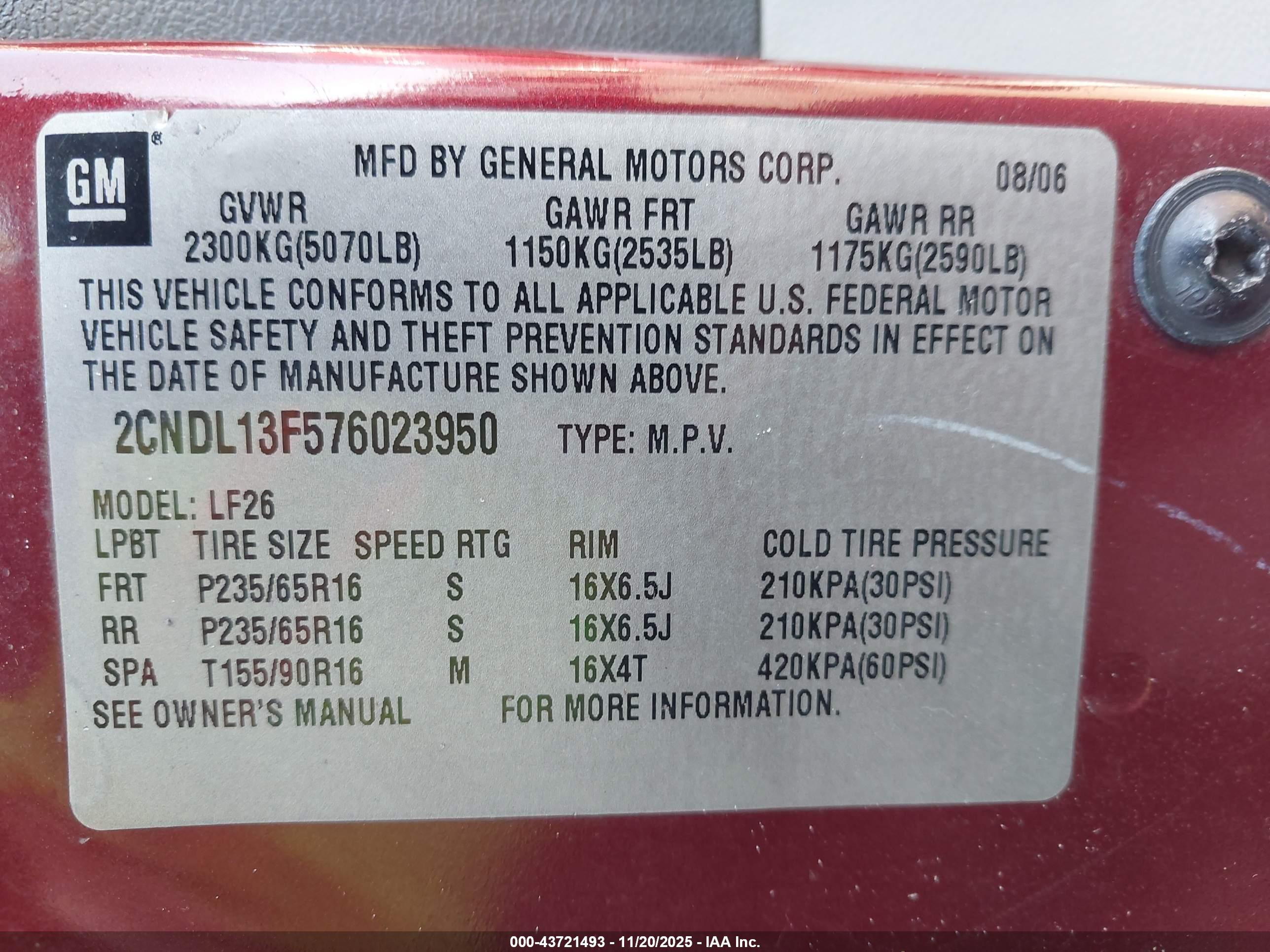 CHEVROLET EQUINOX image 9