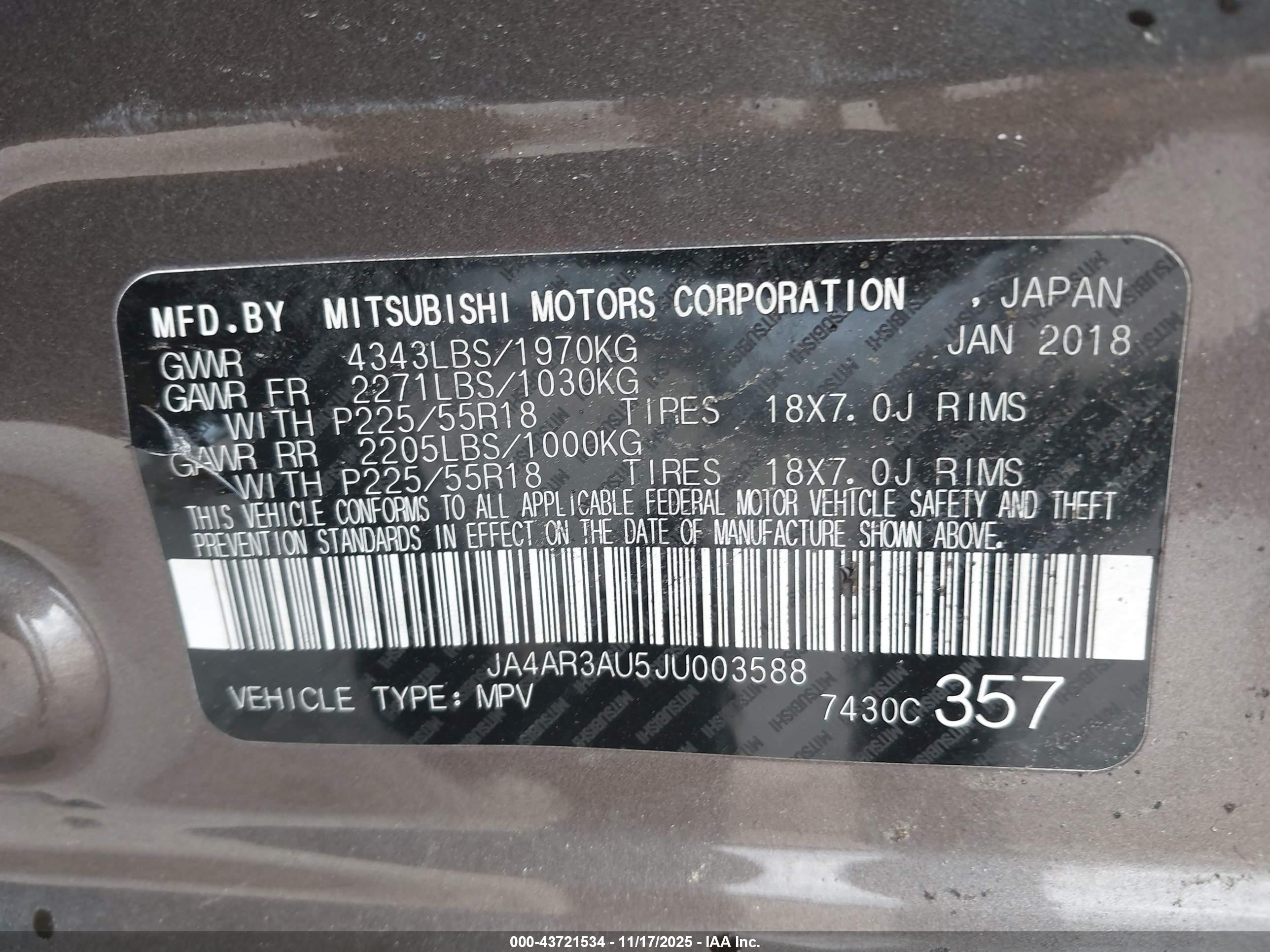 MITSUBISHI OUTLANDER image 9