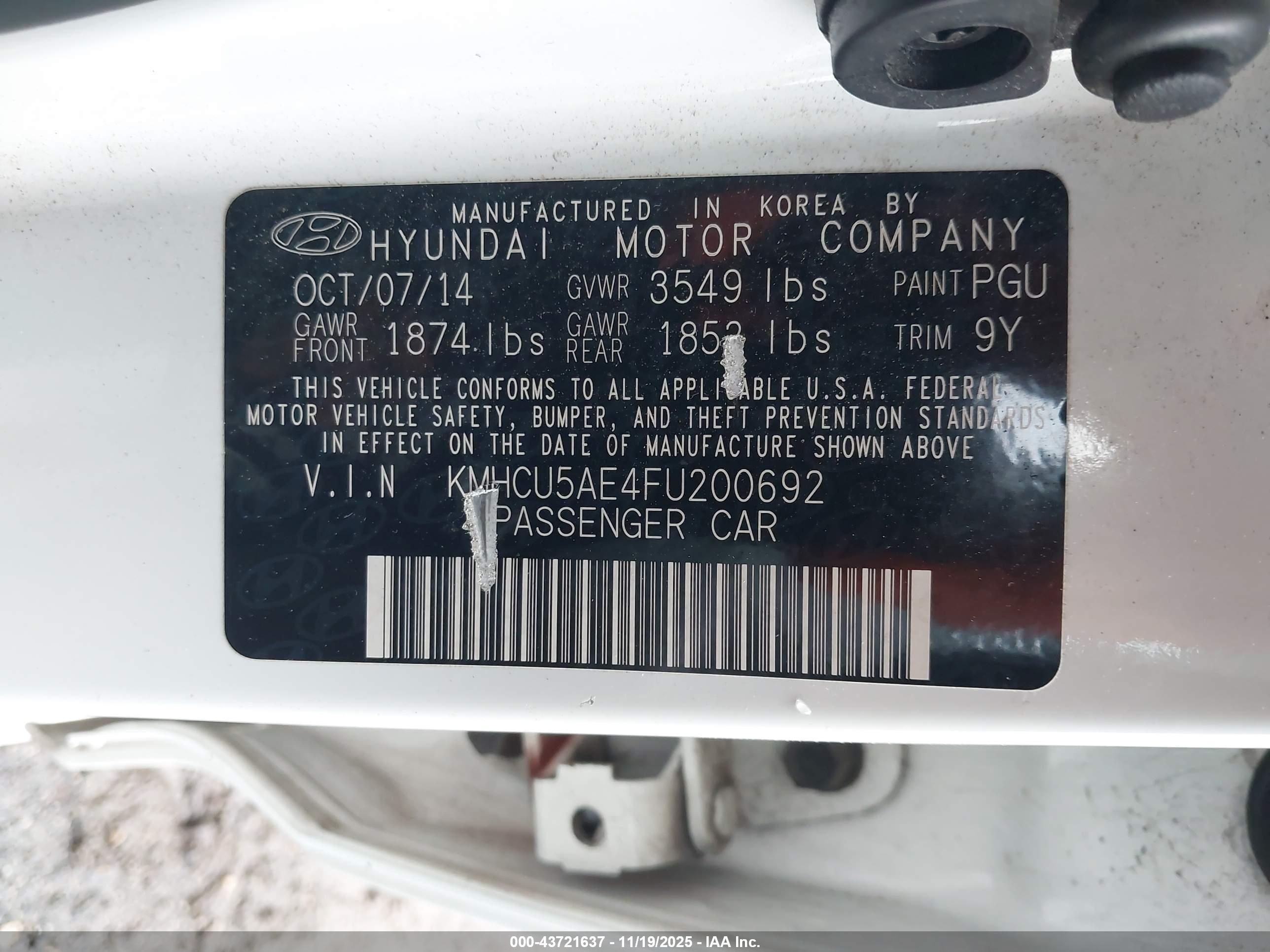 HYUNDAI ACCENT image 9