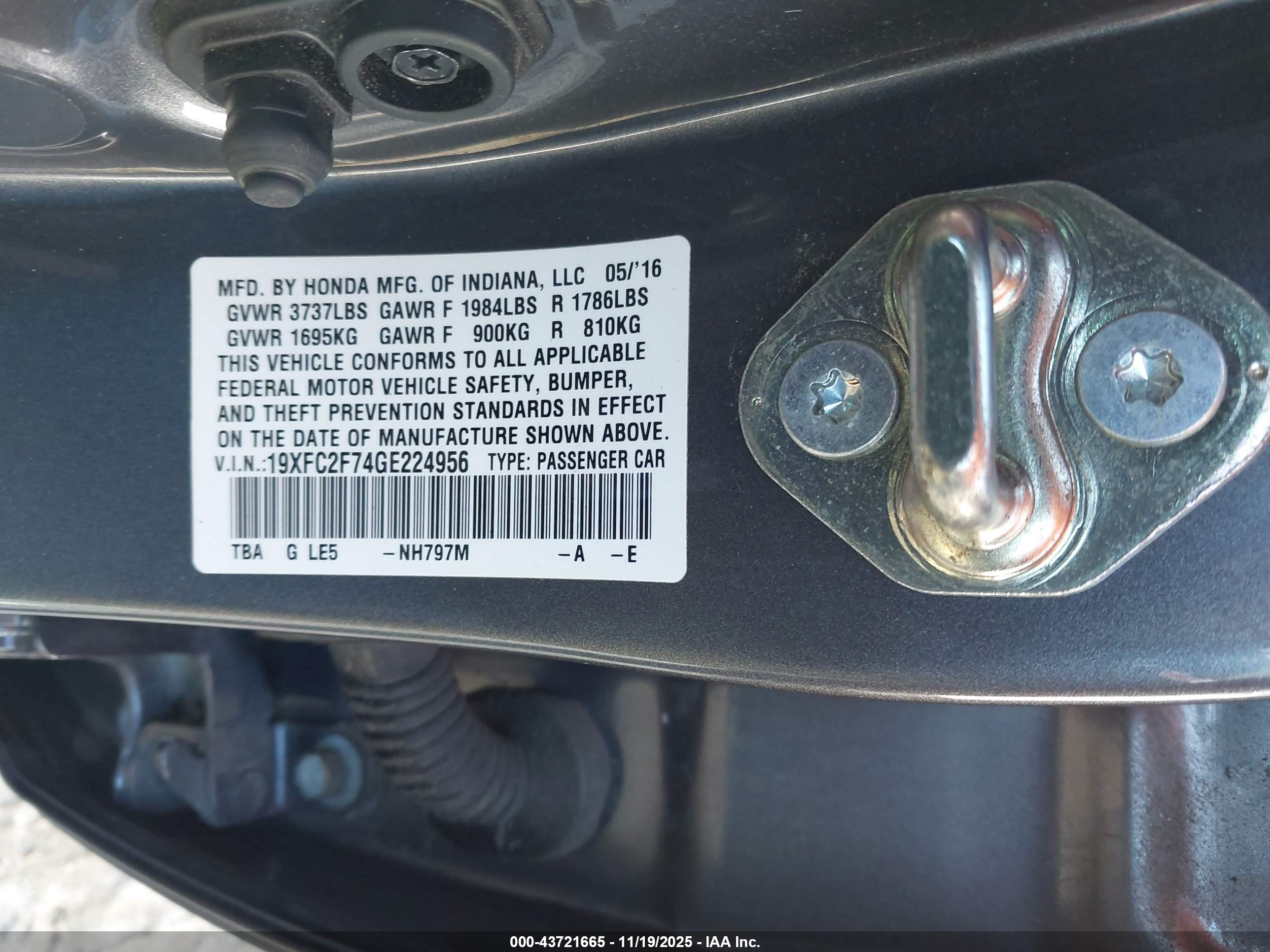 HONDA CIVIC image 9