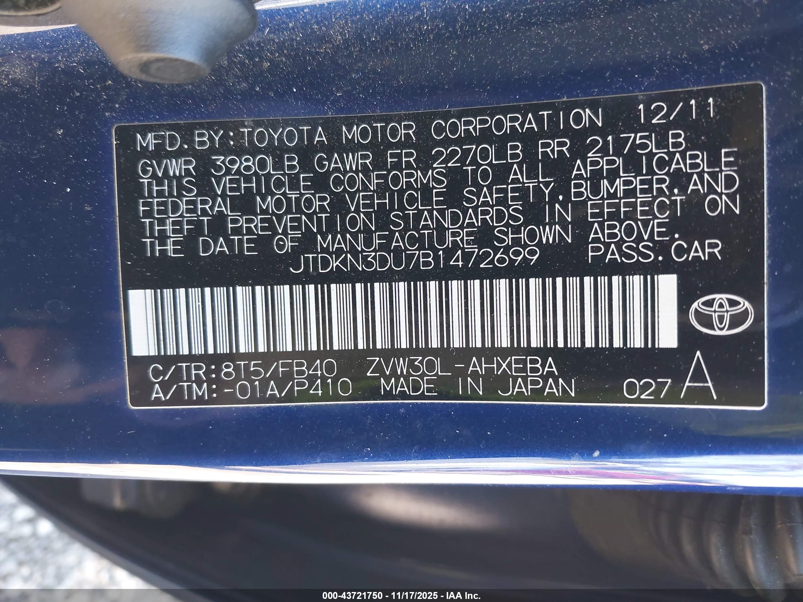 TOYOTA PRIUS image 9