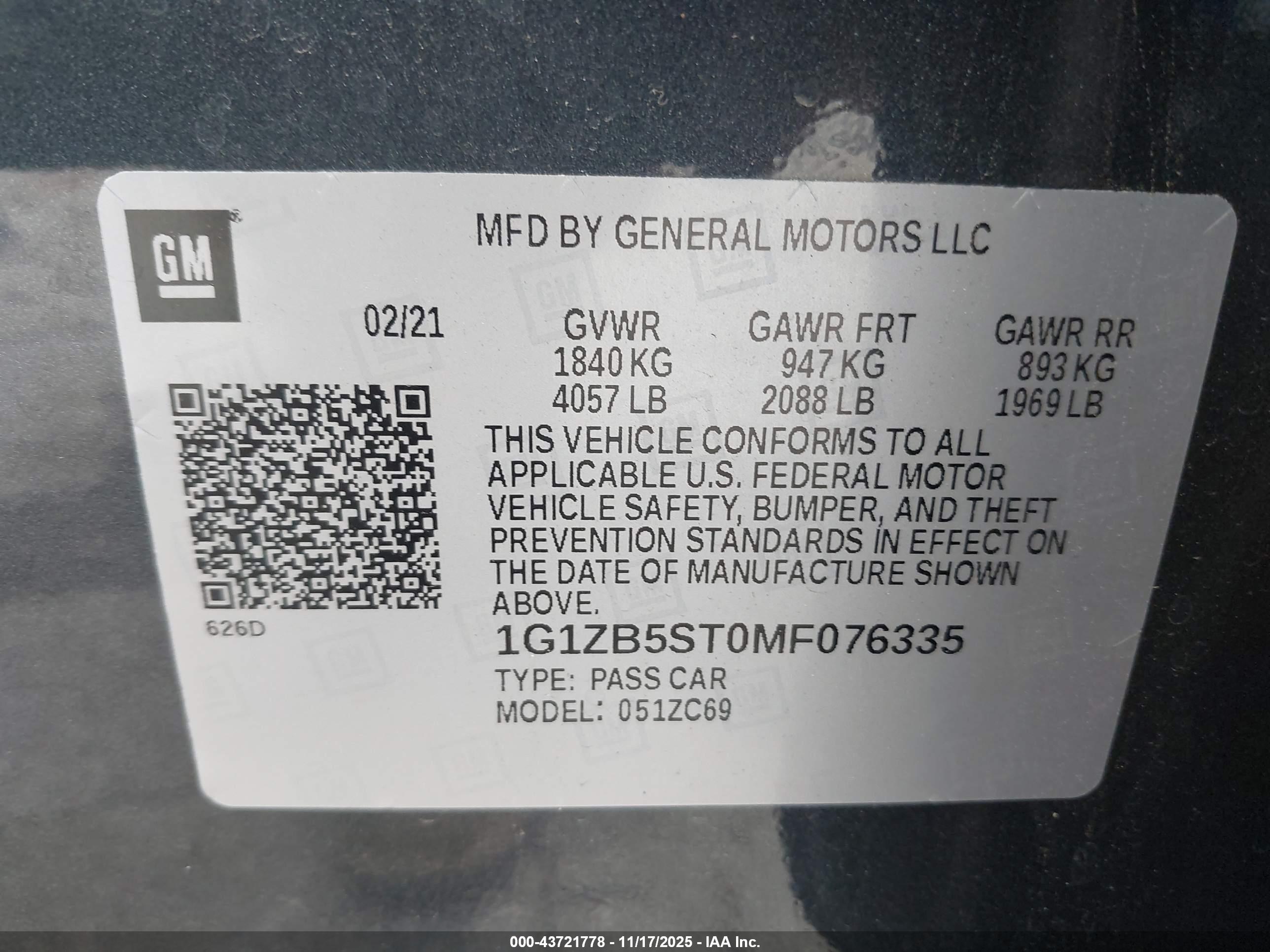CHEVROLET MALIBU image 9