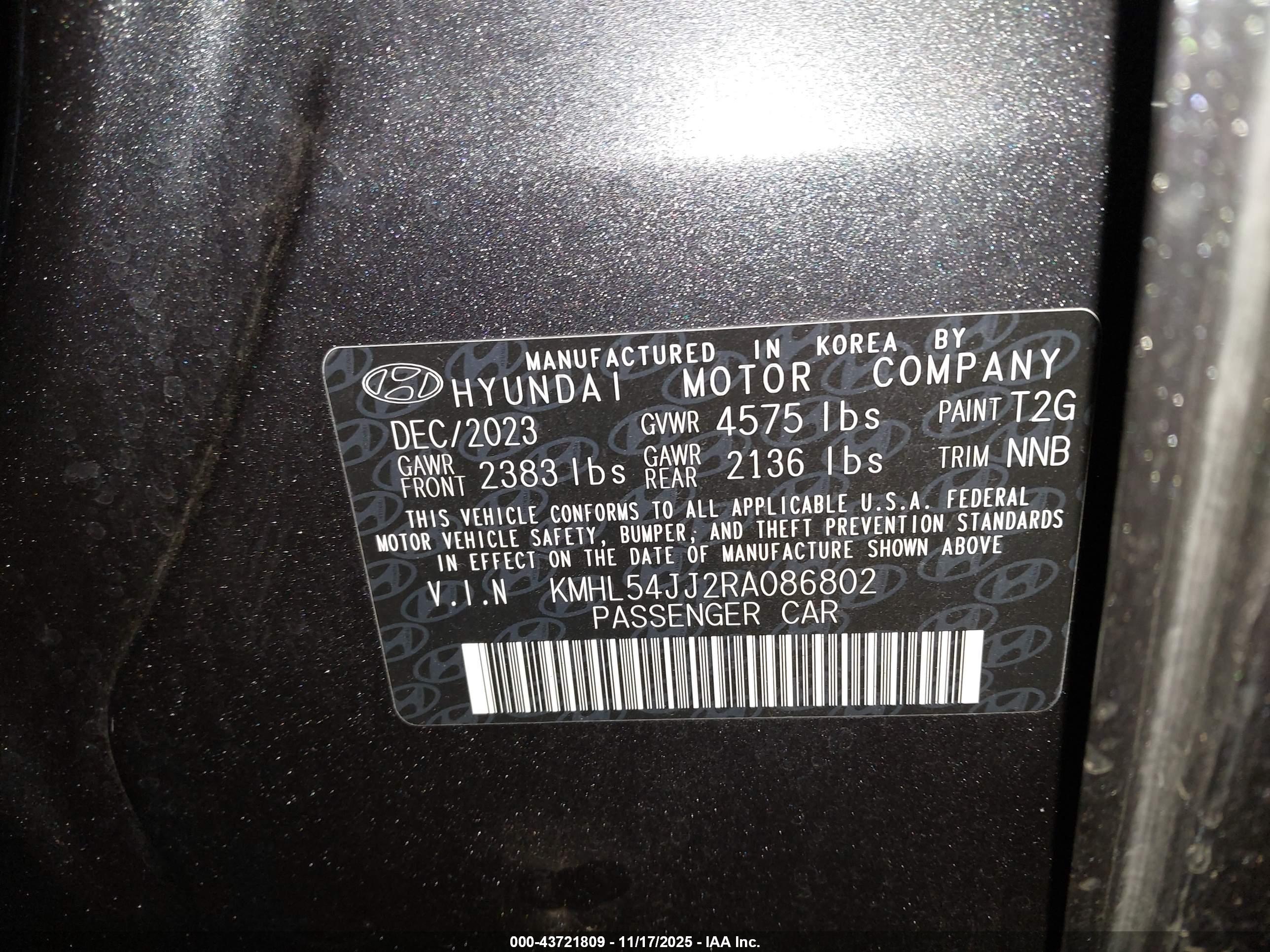 HYUNDAI SONATA image 9