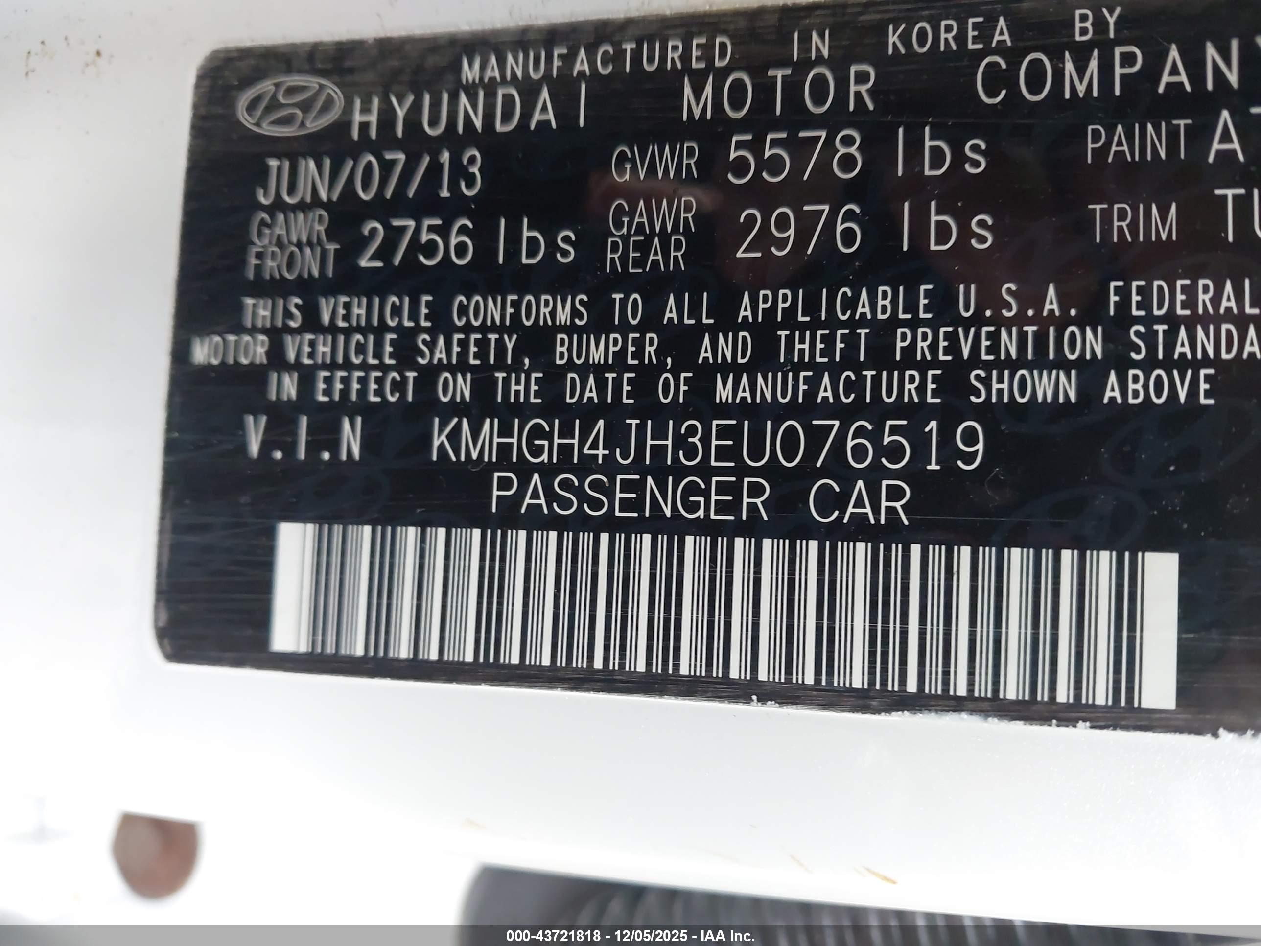 HYUNDAI EQUUS image 9