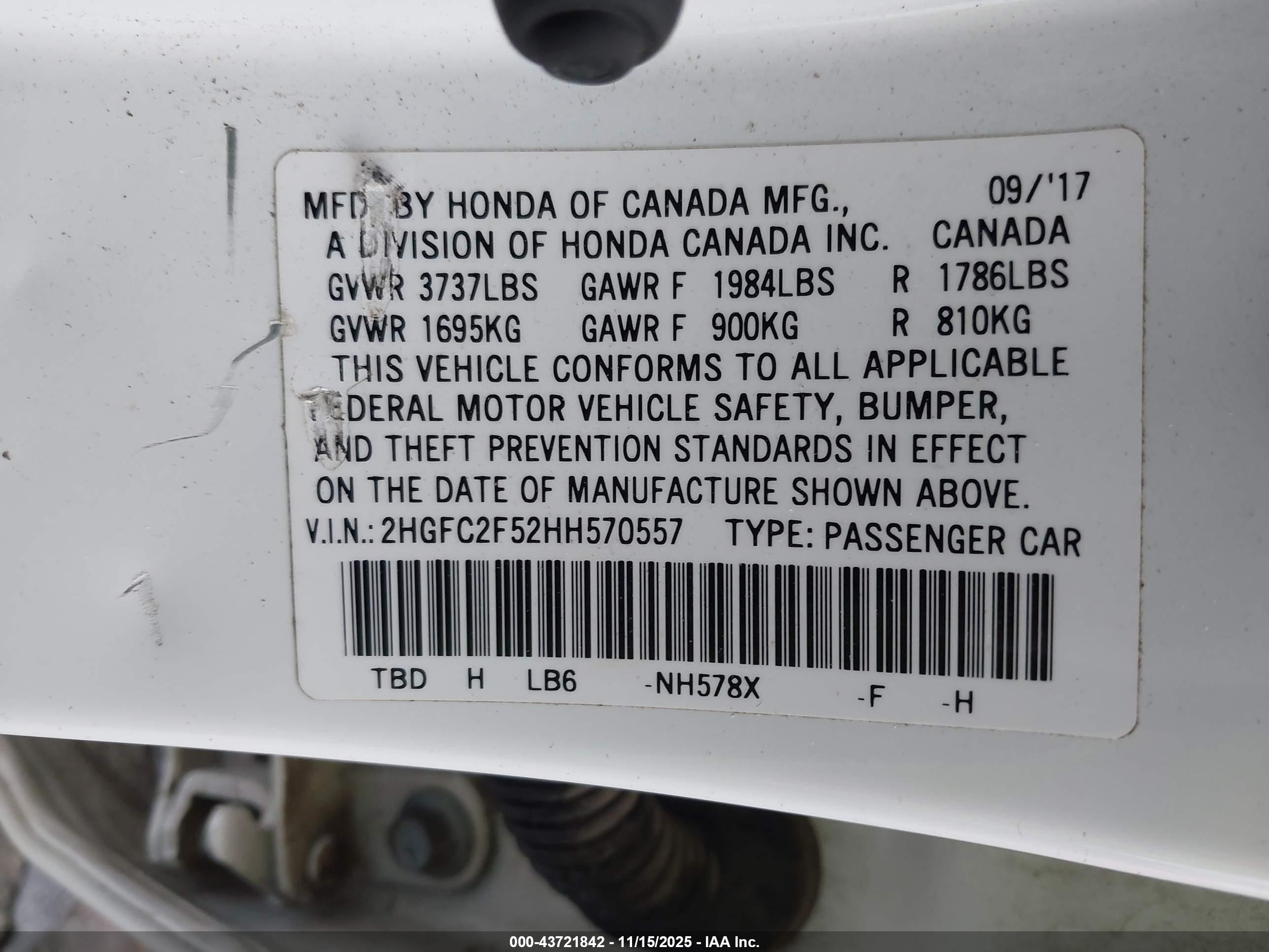 HONDA CIVIC image 9
