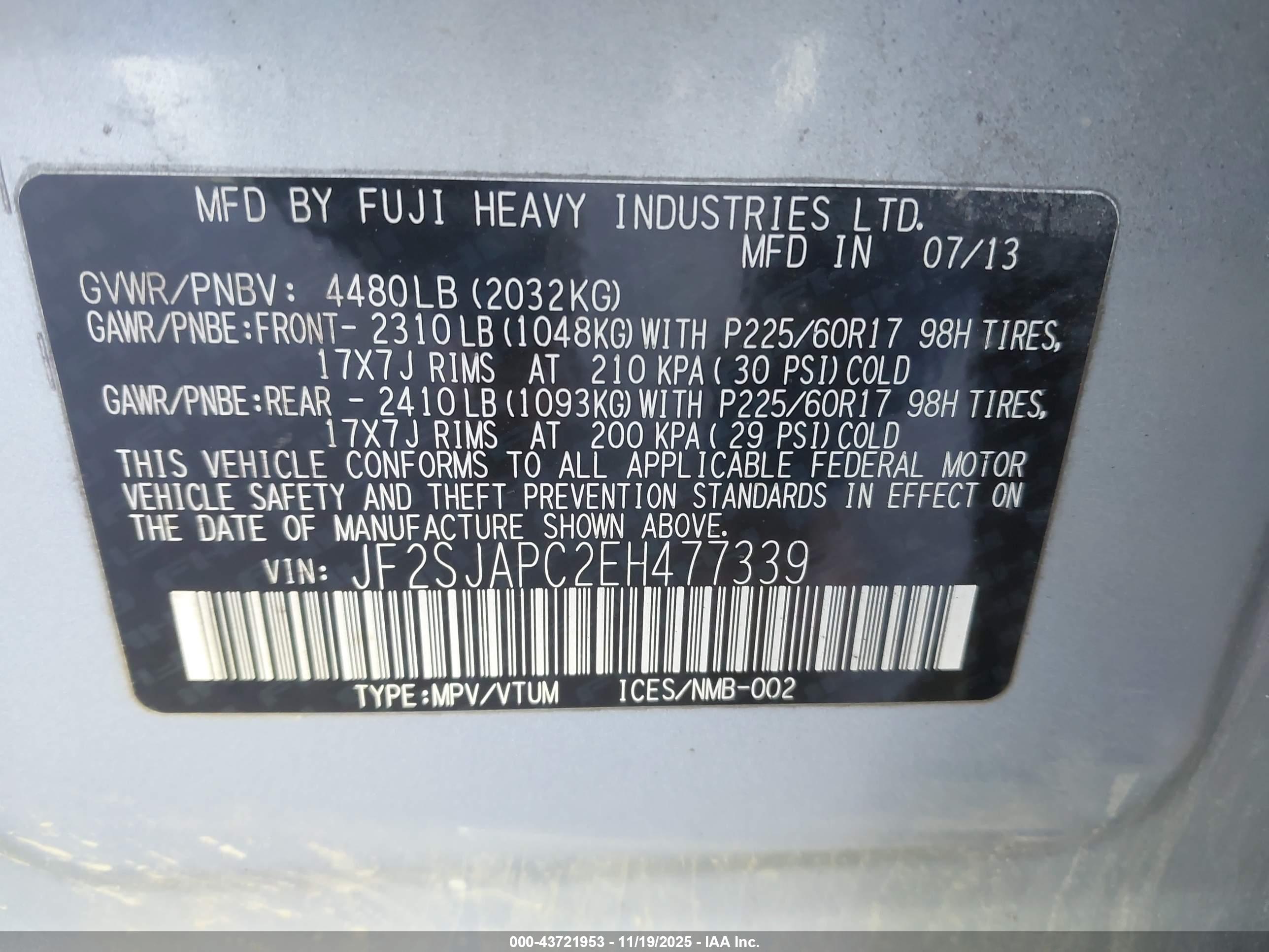 SUBARU FORESTER image 9