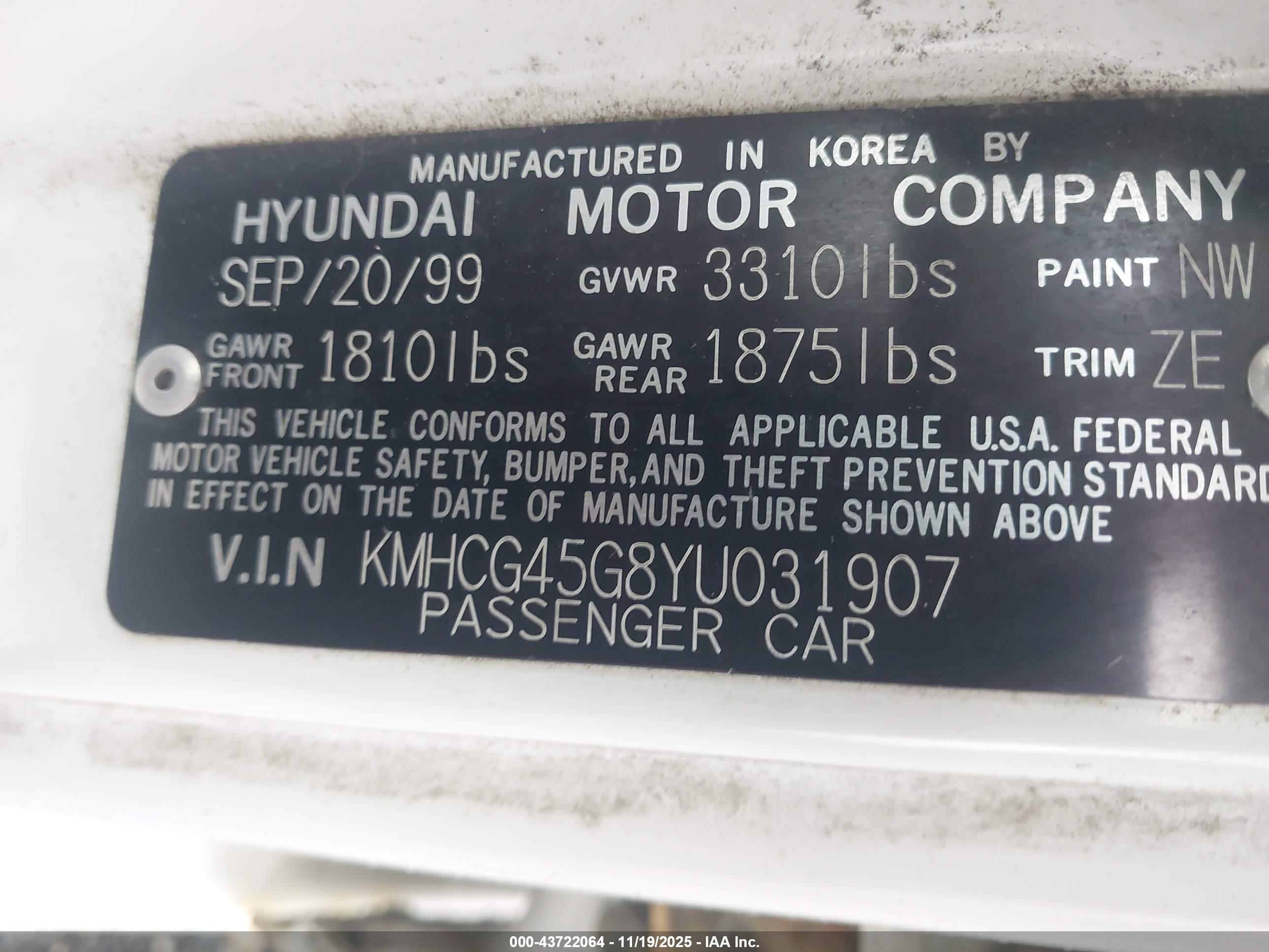 HYUNDAI ACCENT image 9