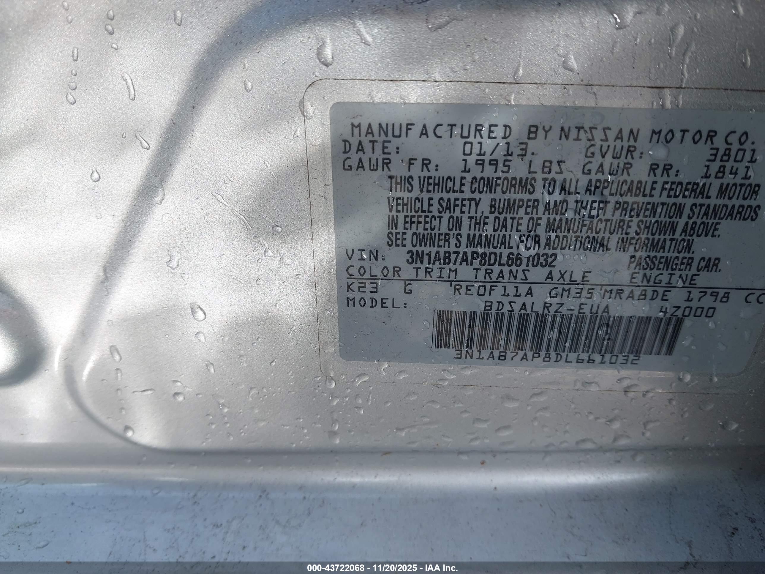 NISSAN SENTRA image 9