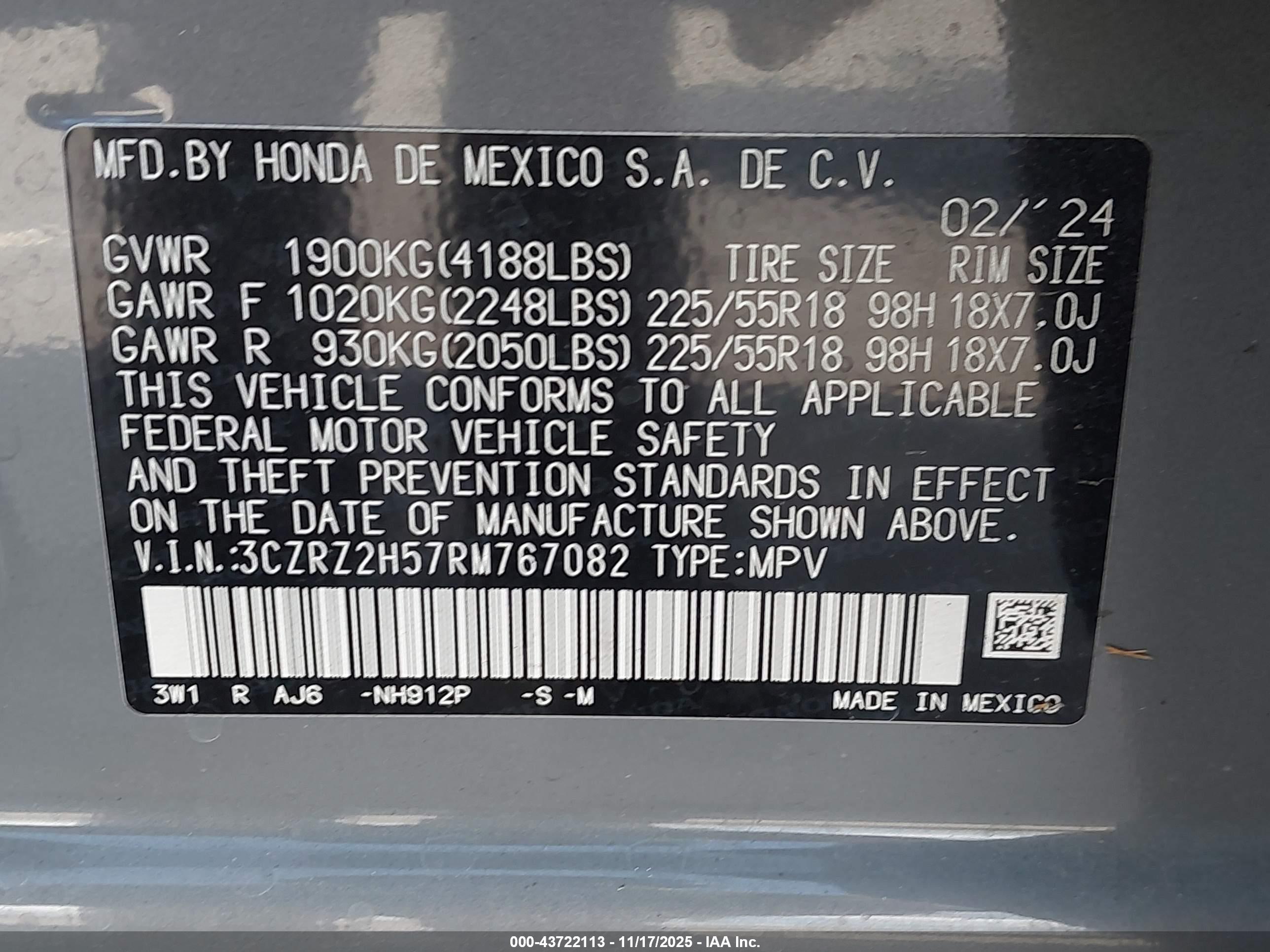 HONDA HR-V image 9