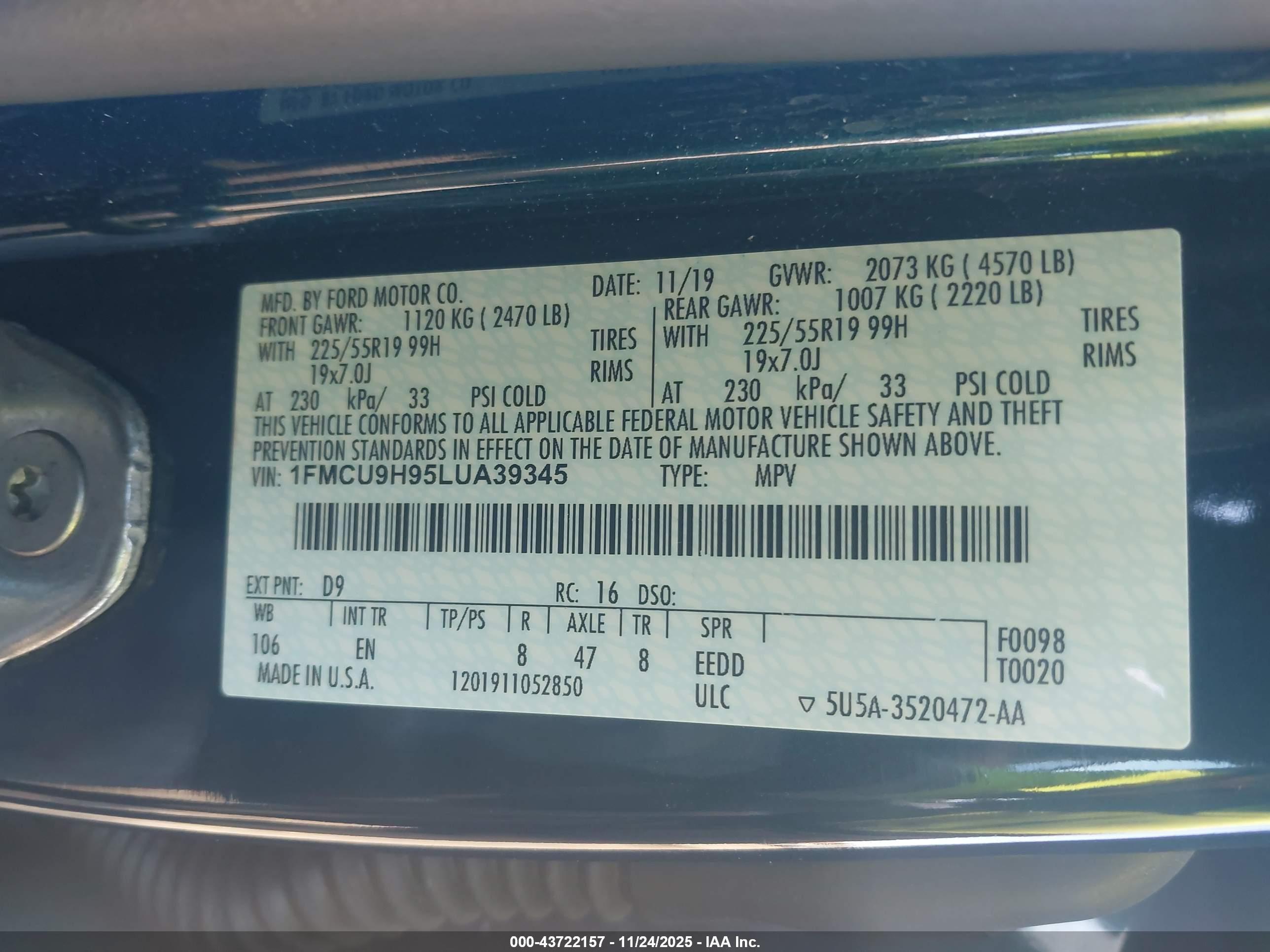 FORD ESCAPE image 9