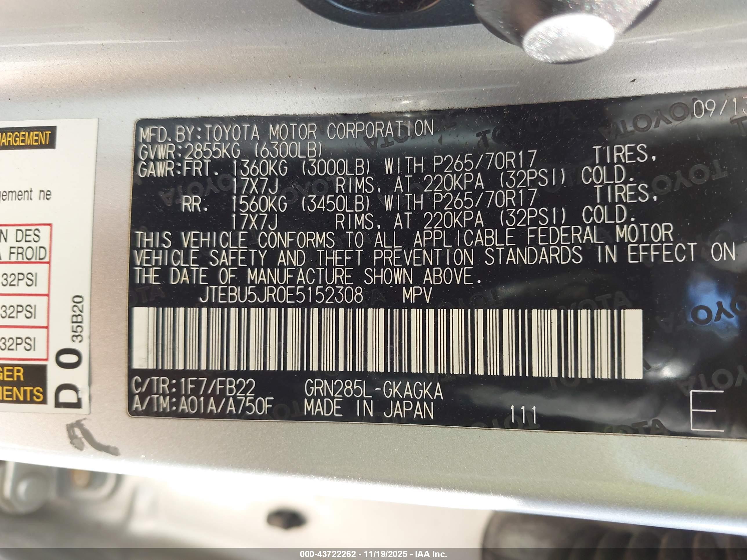 TOYOTA 4RUNNER image 9
