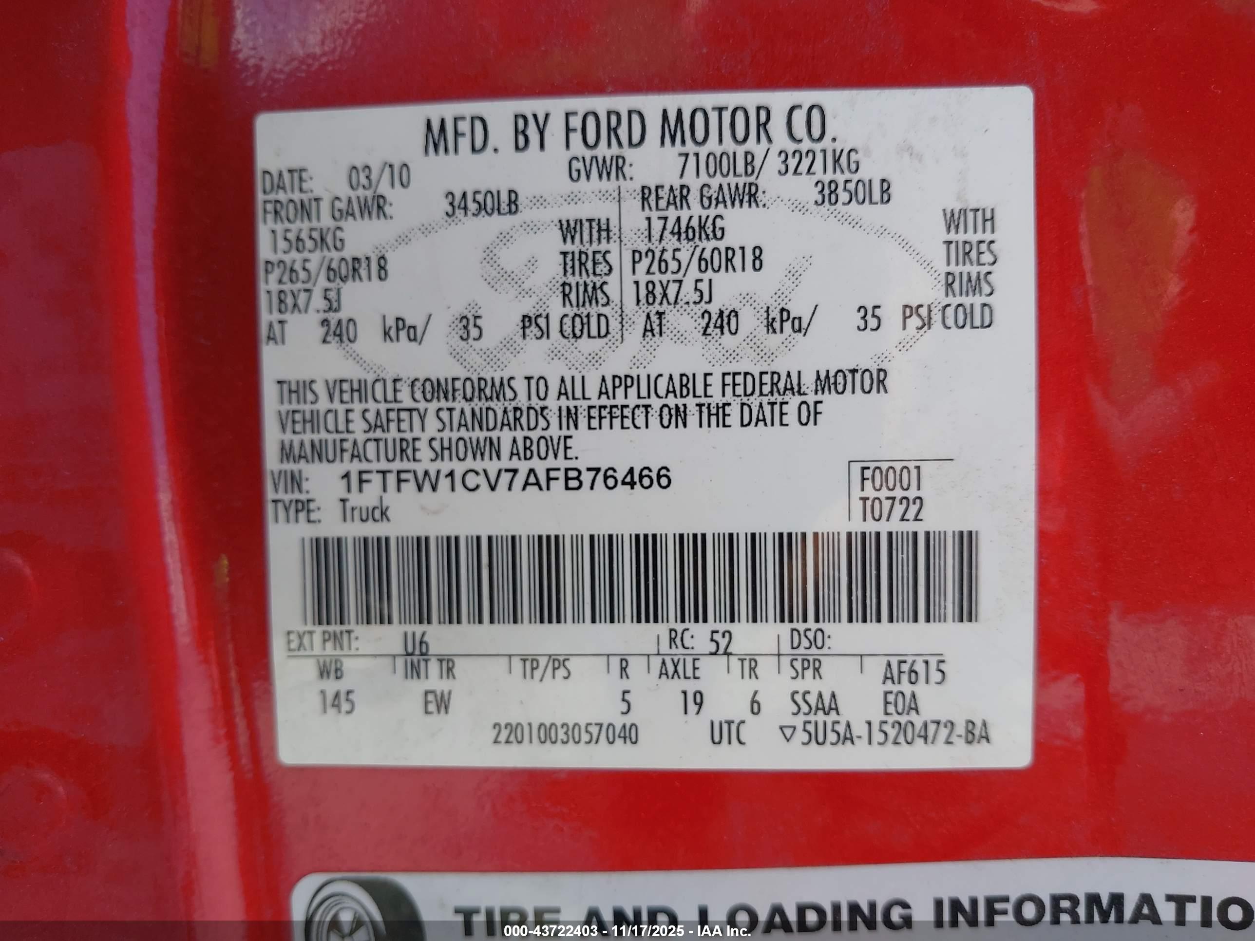 FORD F-150 image 9