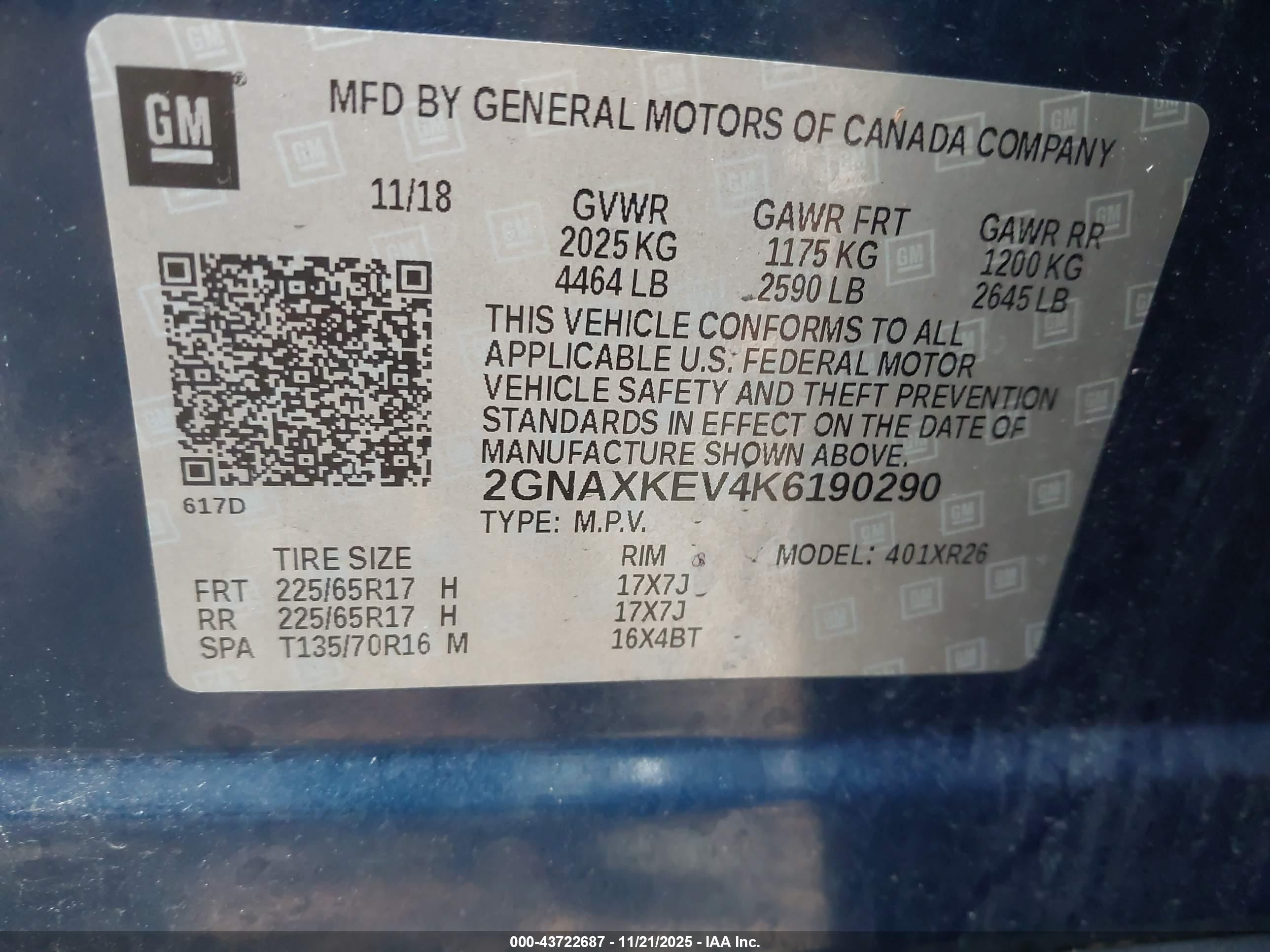 CHEVROLET EQUINOX image 9