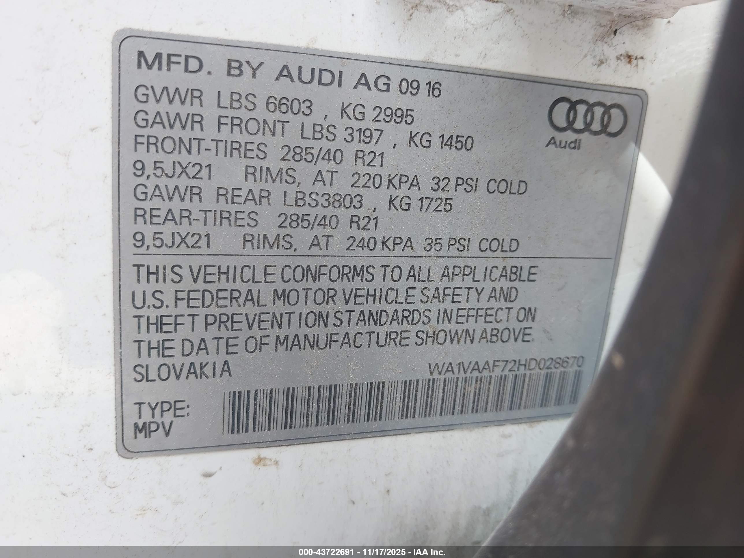 AUDI Q7 image 9
