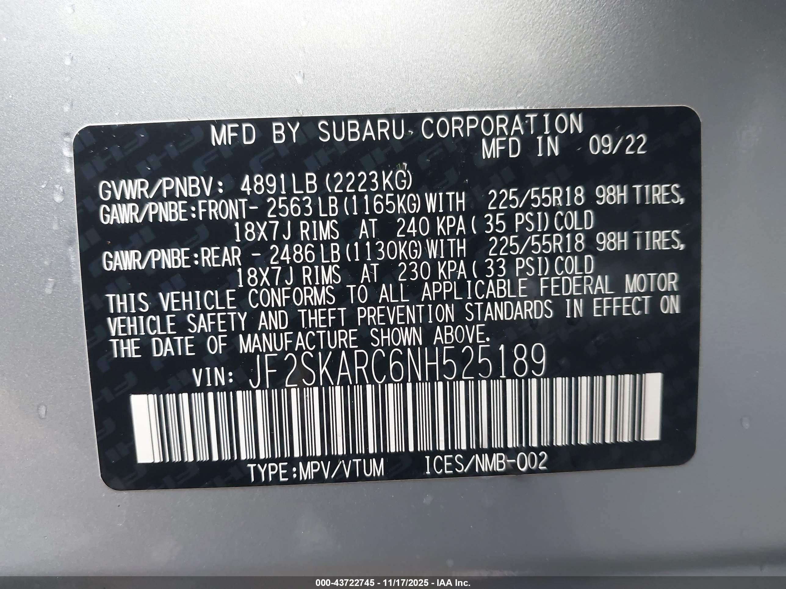 SUBARU FORESTER image 9