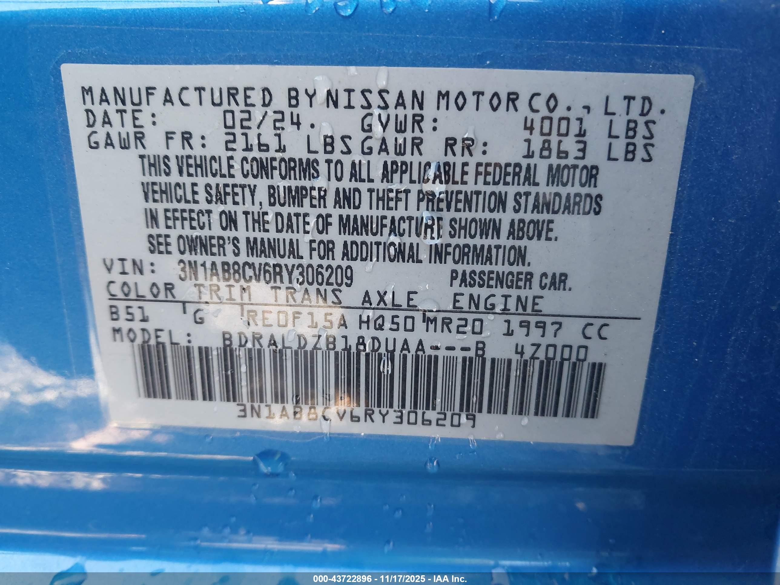 NISSAN SENTRA image 9