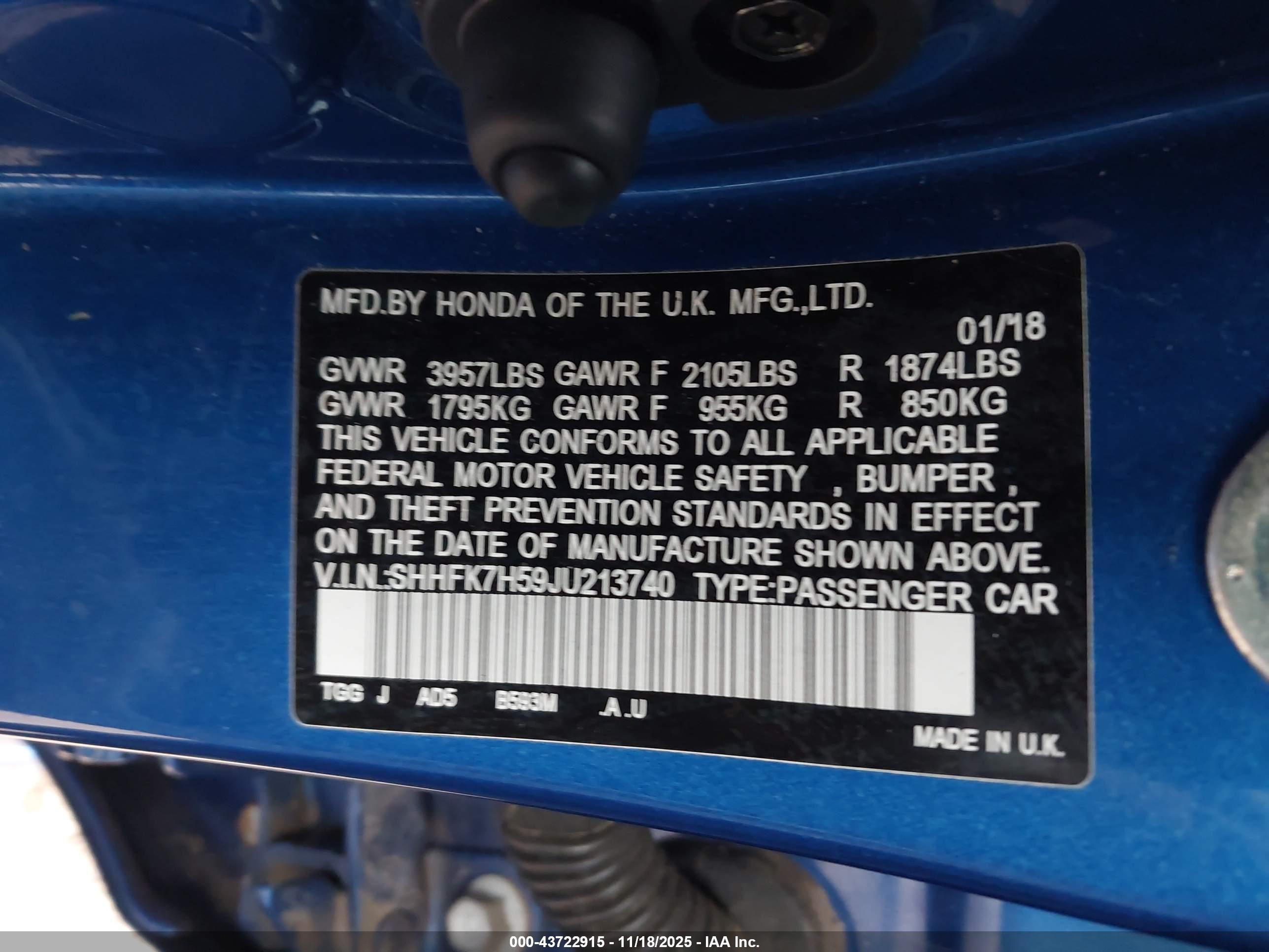 HONDA CIVIC image 9