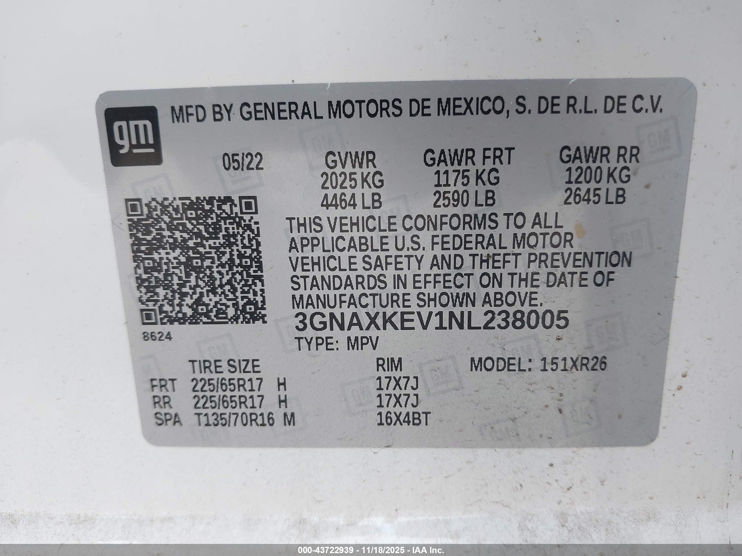 CHEVROLET EQUINOX image 9